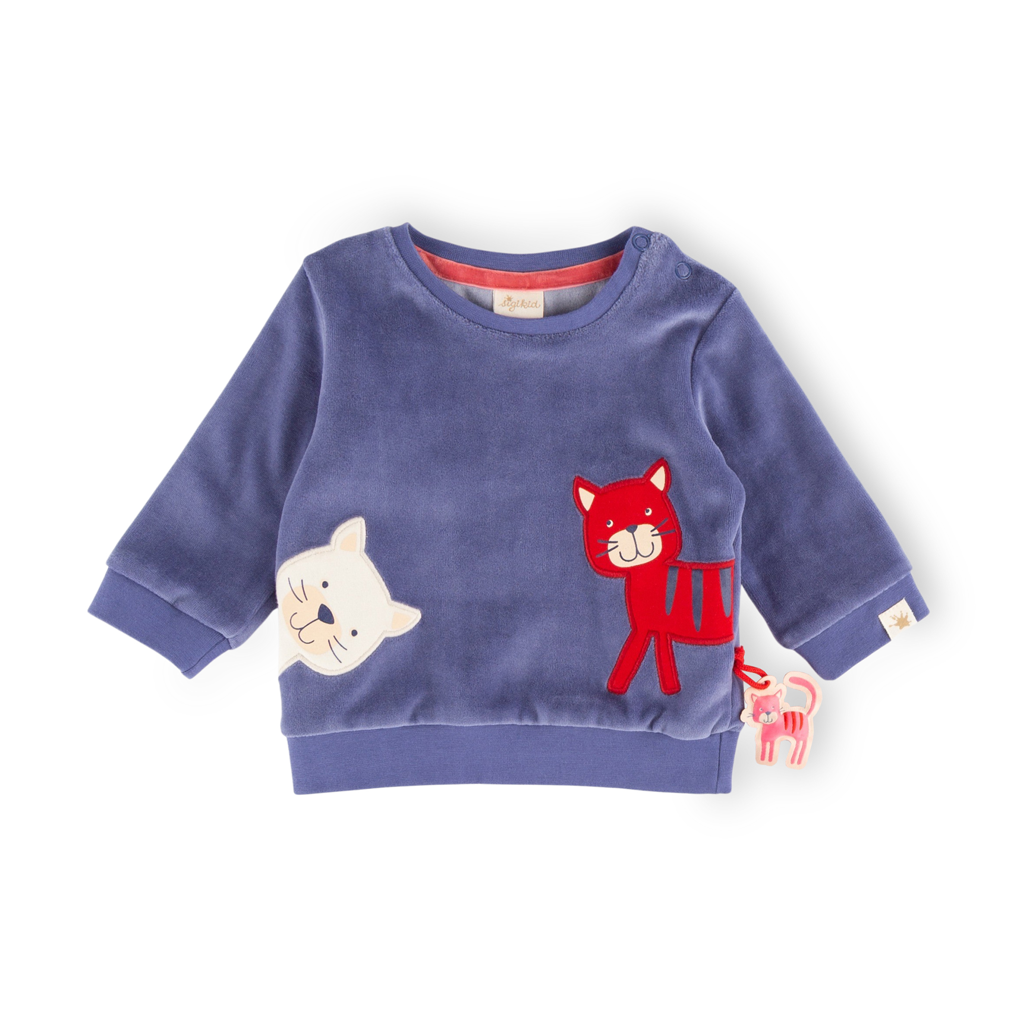 Baby velour long sleeve Tee Wild Cat