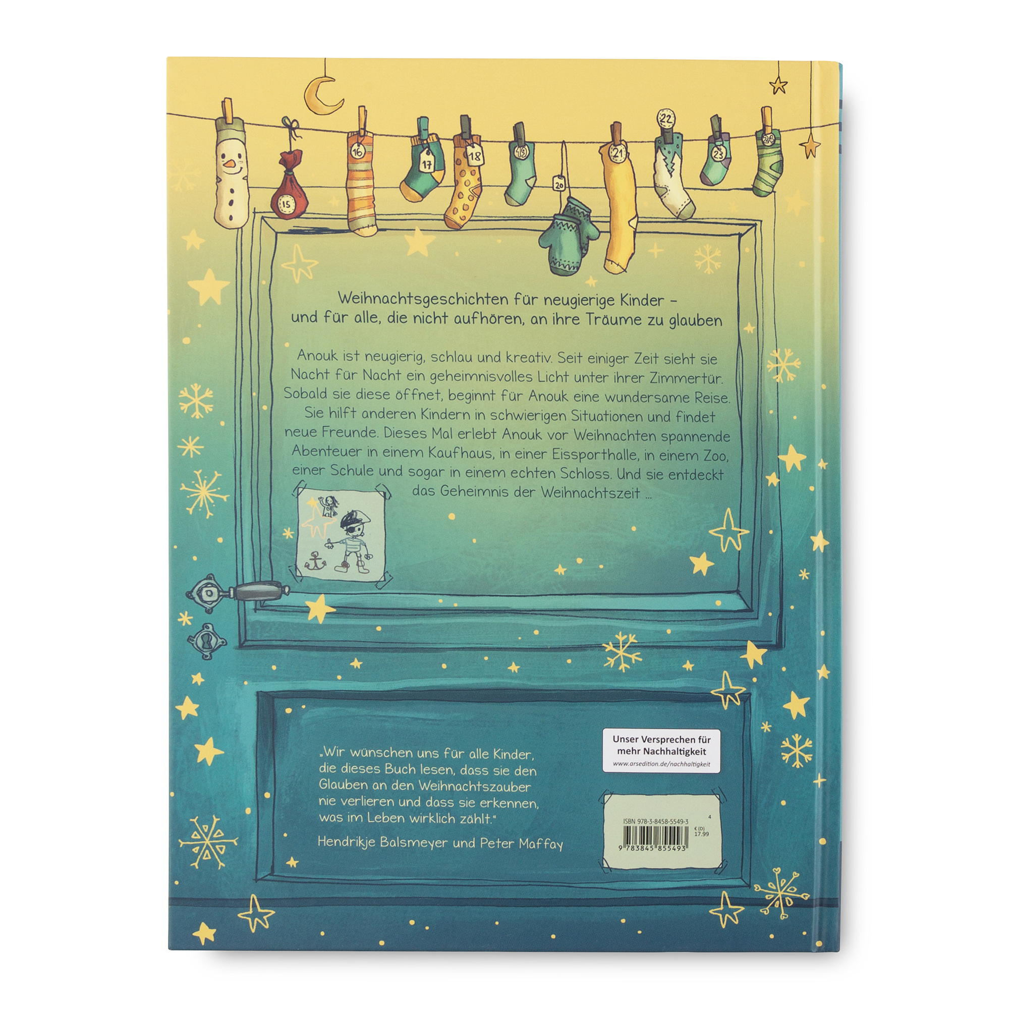 Kinderbuch Anouk und das Geheimnis der Weihnachtszeit
