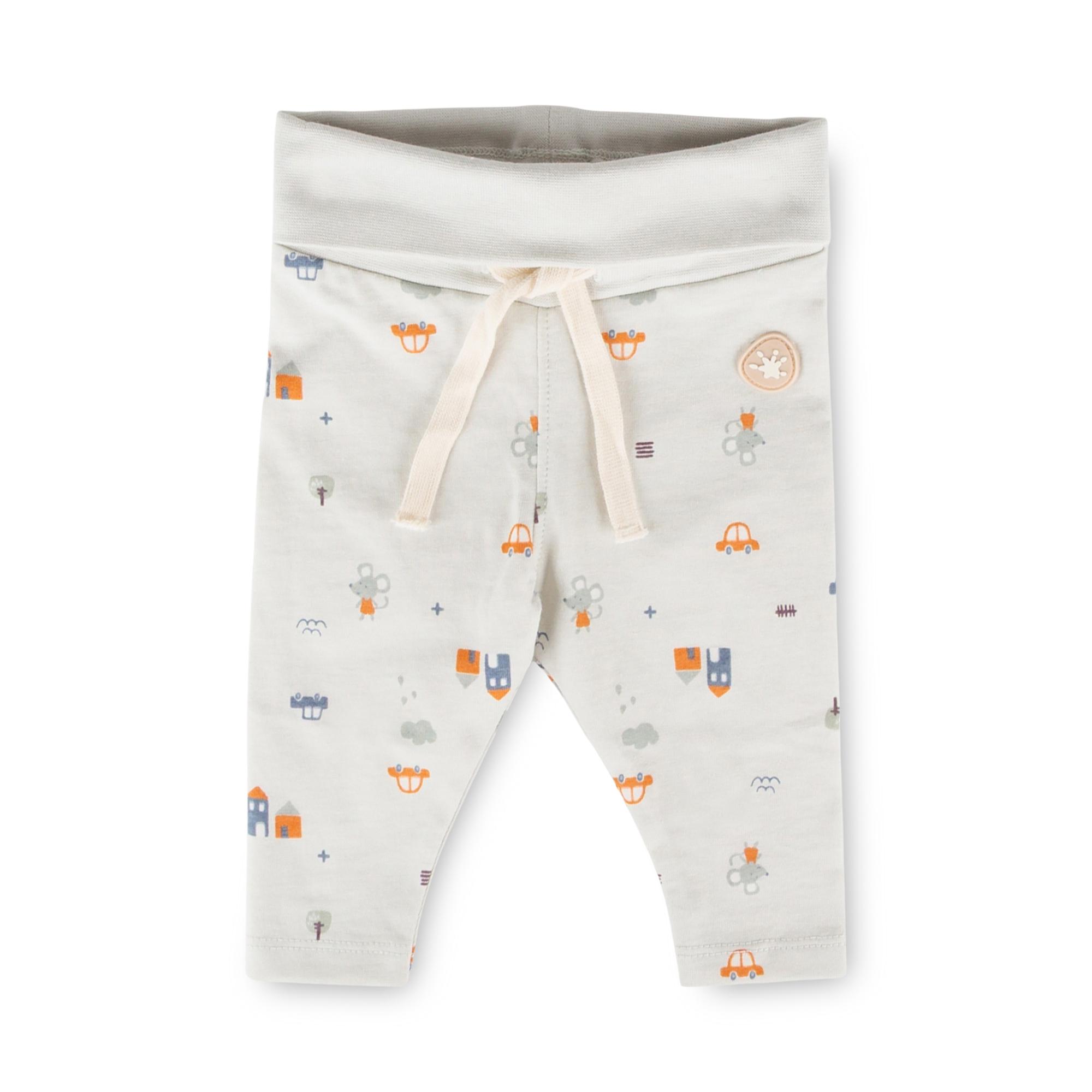 Newborn baby pants, tiny print