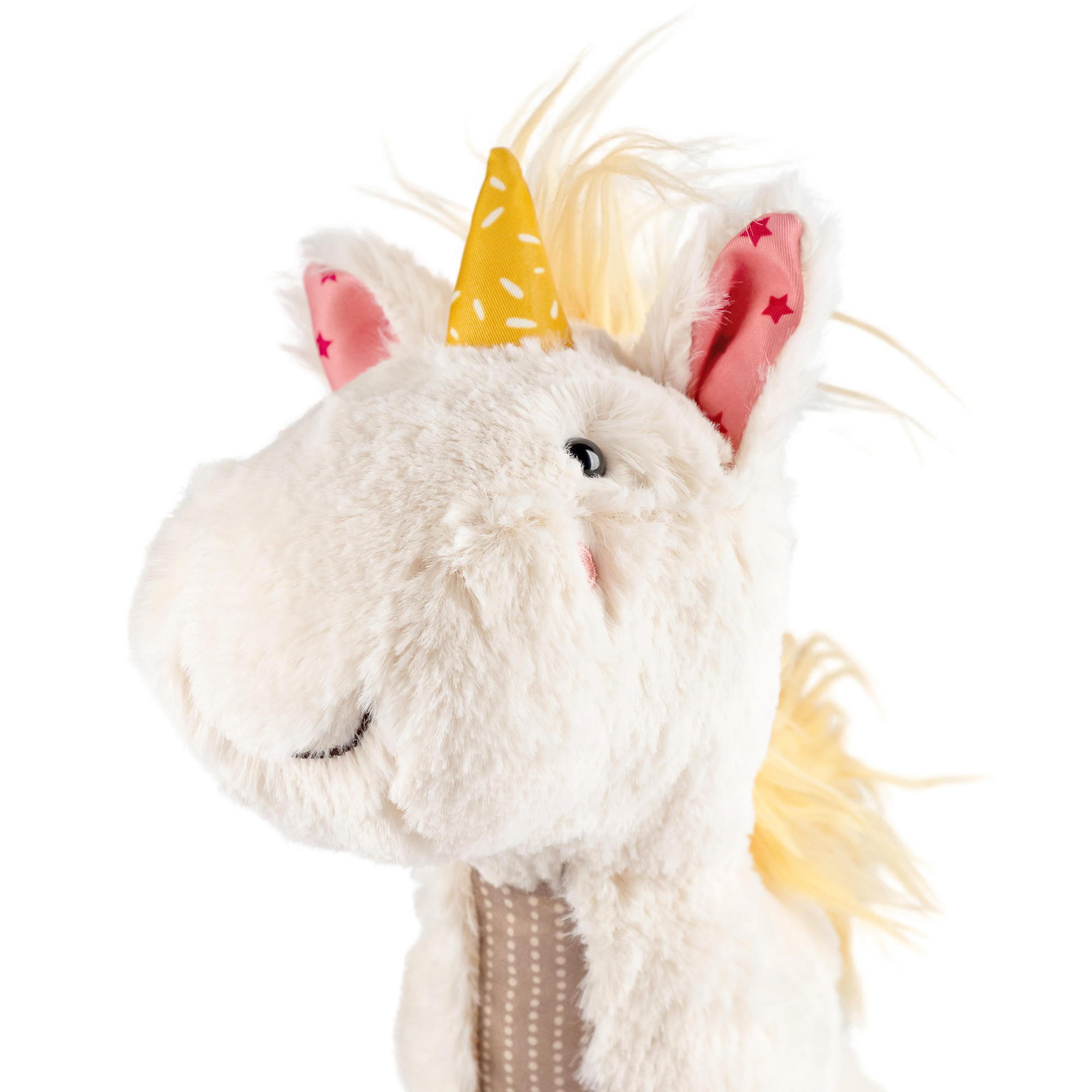 Plush toy unicorn, Patchwork Sweety Plush toy unicorn, Patchwork Sweety