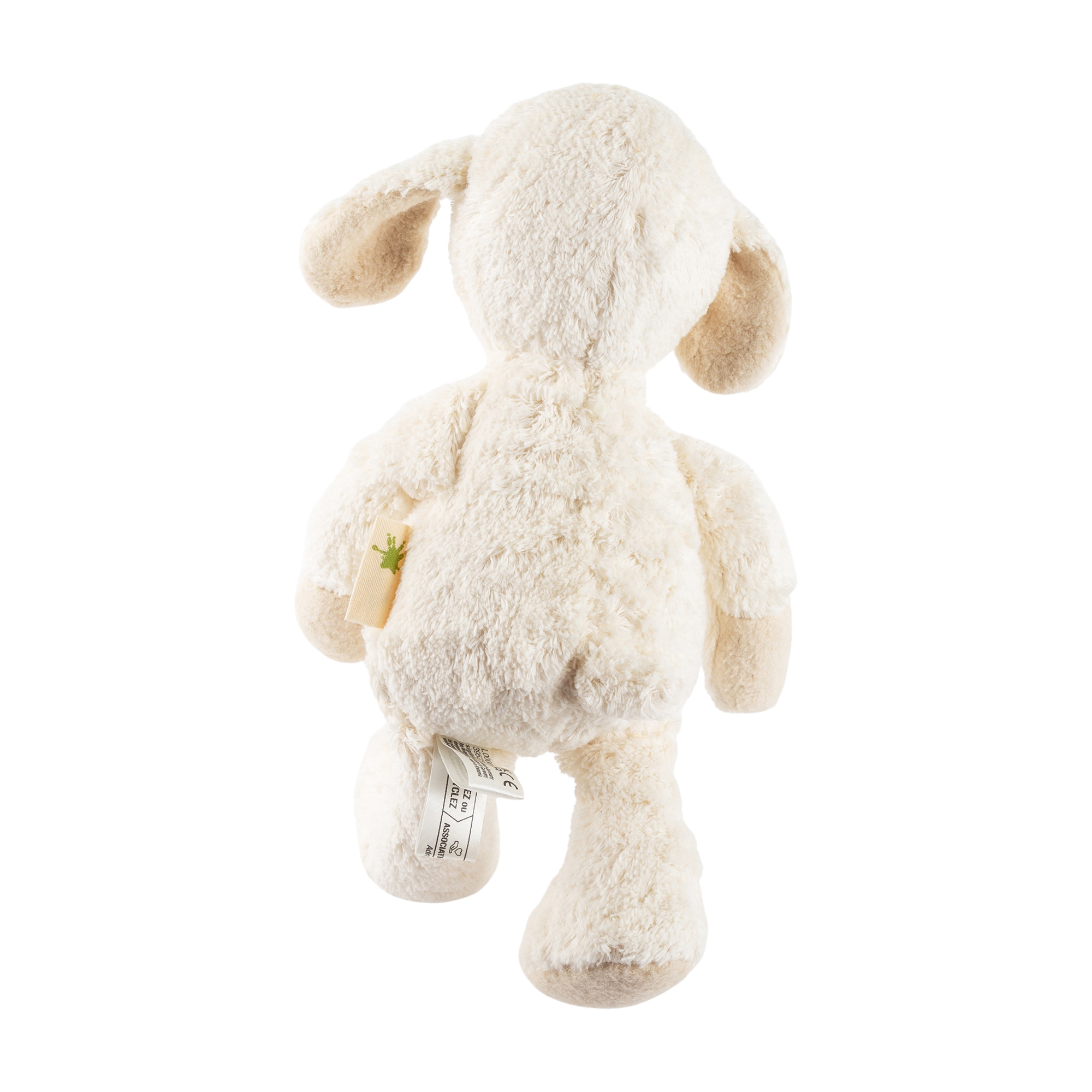 Soft toy sheep, organic cotton