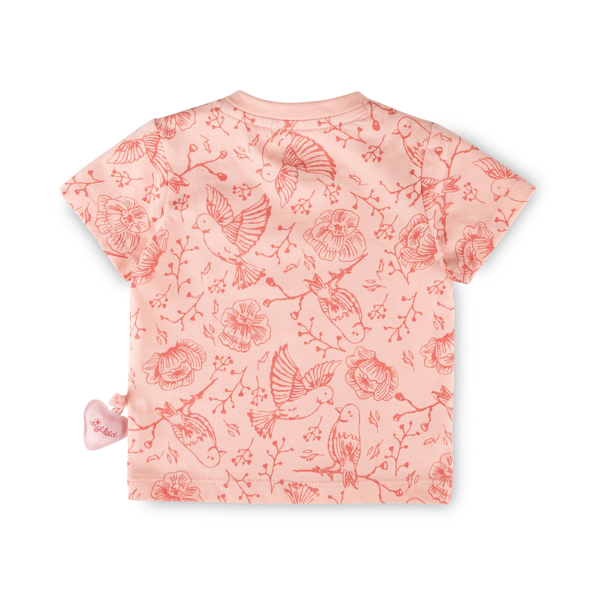 Allover print baby T-shirt Spring Birds