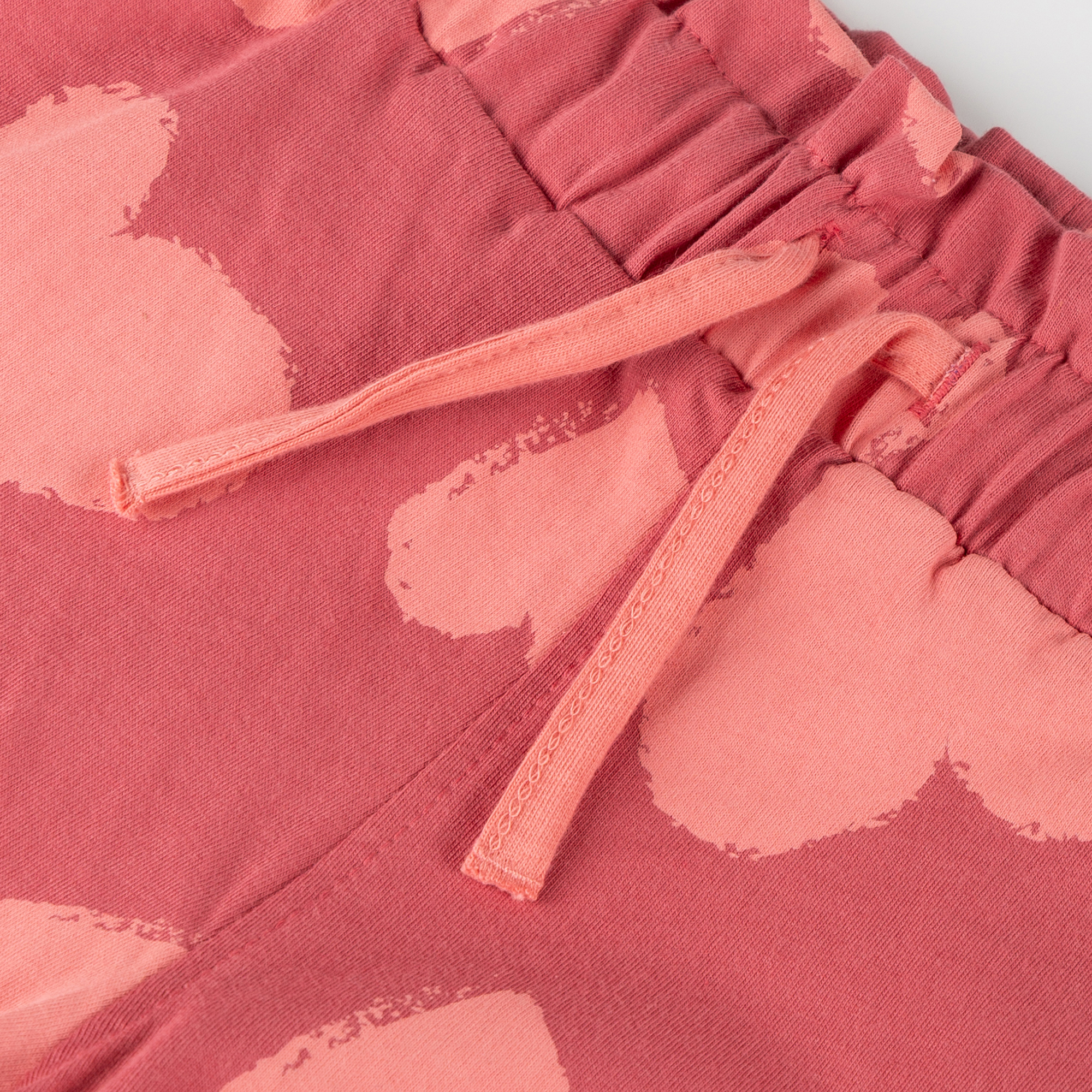 Kinder Shorts mit Herzchen Print, rosarot