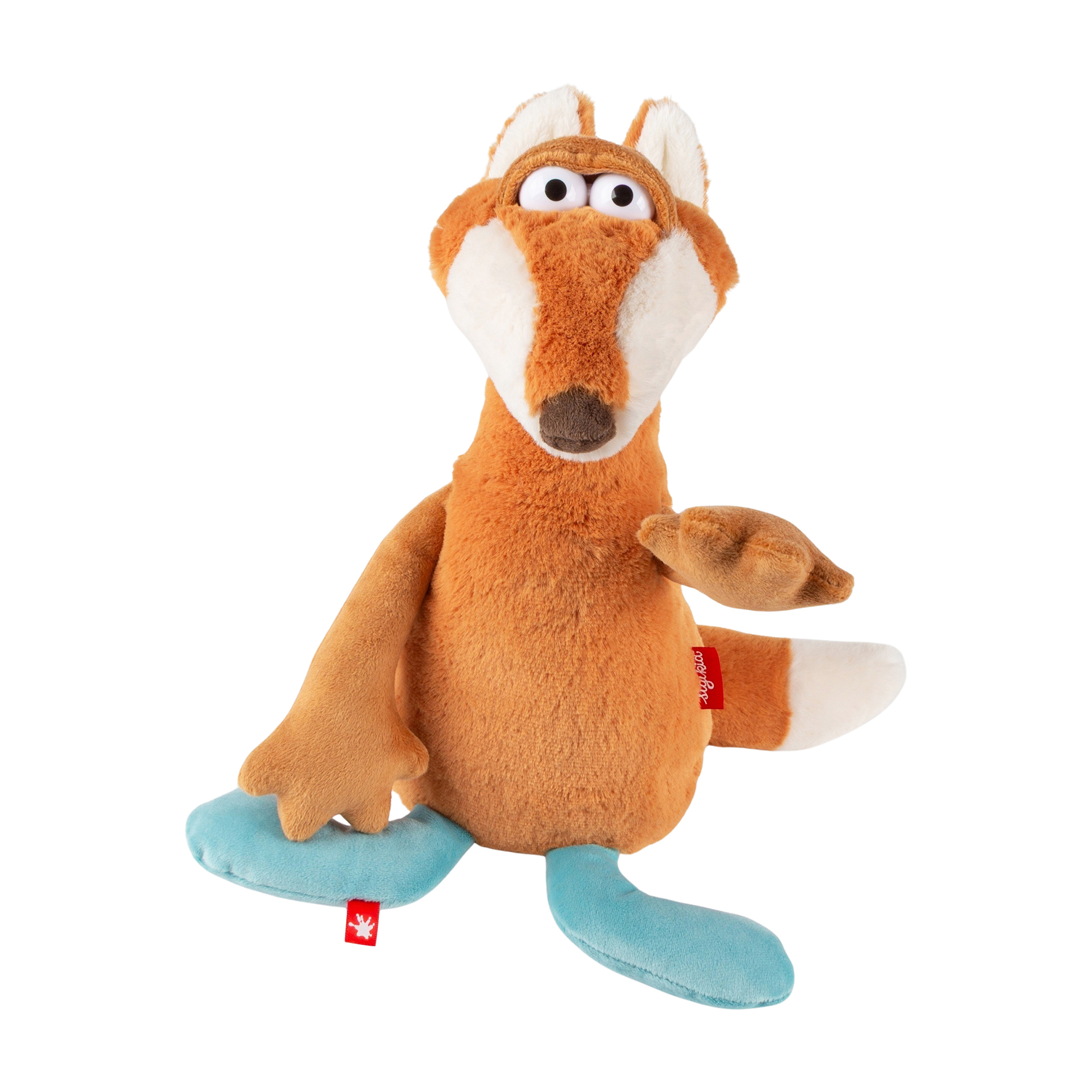 Shapeable plush toy fox