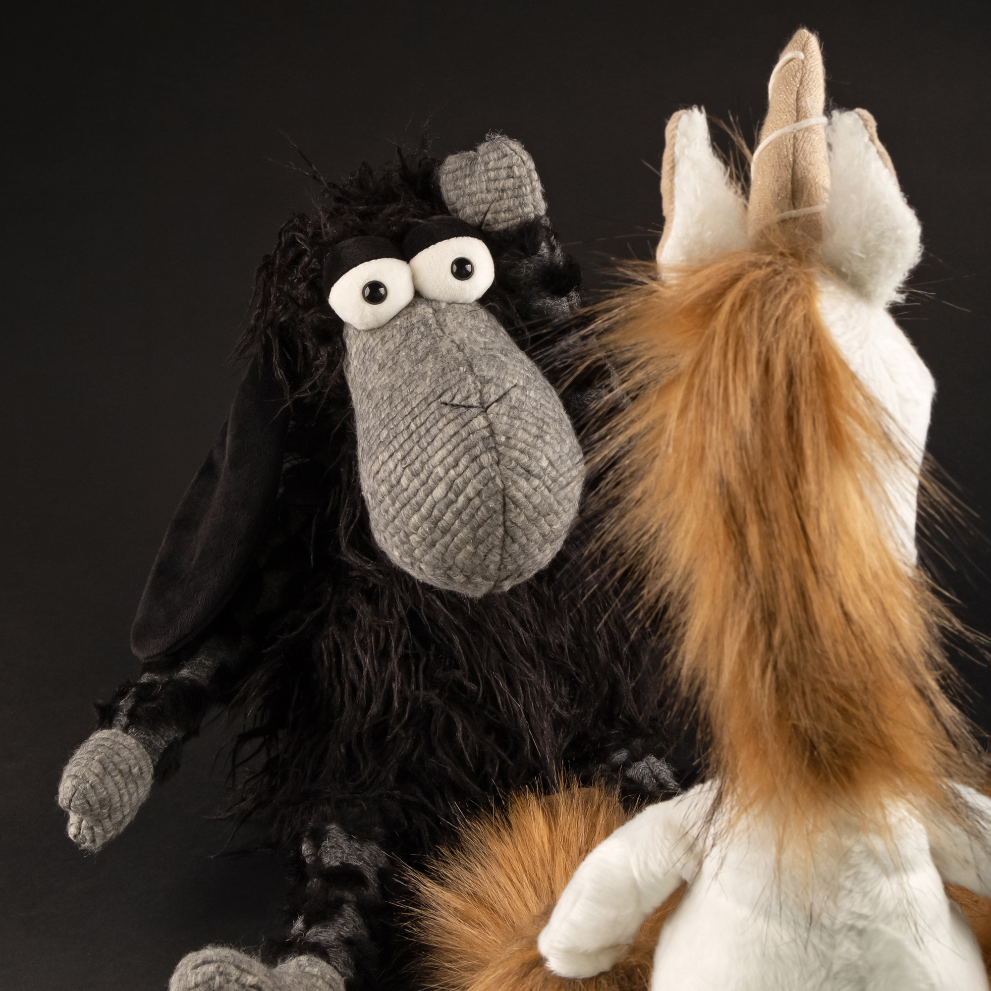 Limited Edition: Plush Sheep in Black, Beasts collection