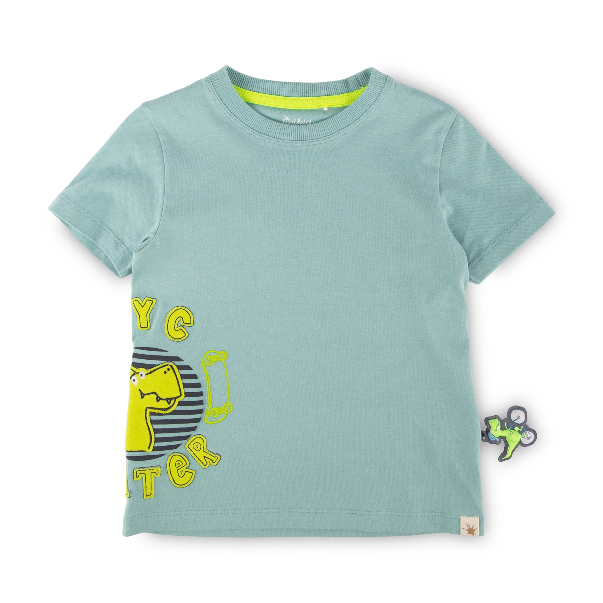 Kinder T-Shirt Sporty Dino, türkis Kinder T-Shirt Sporty Dino, türkis