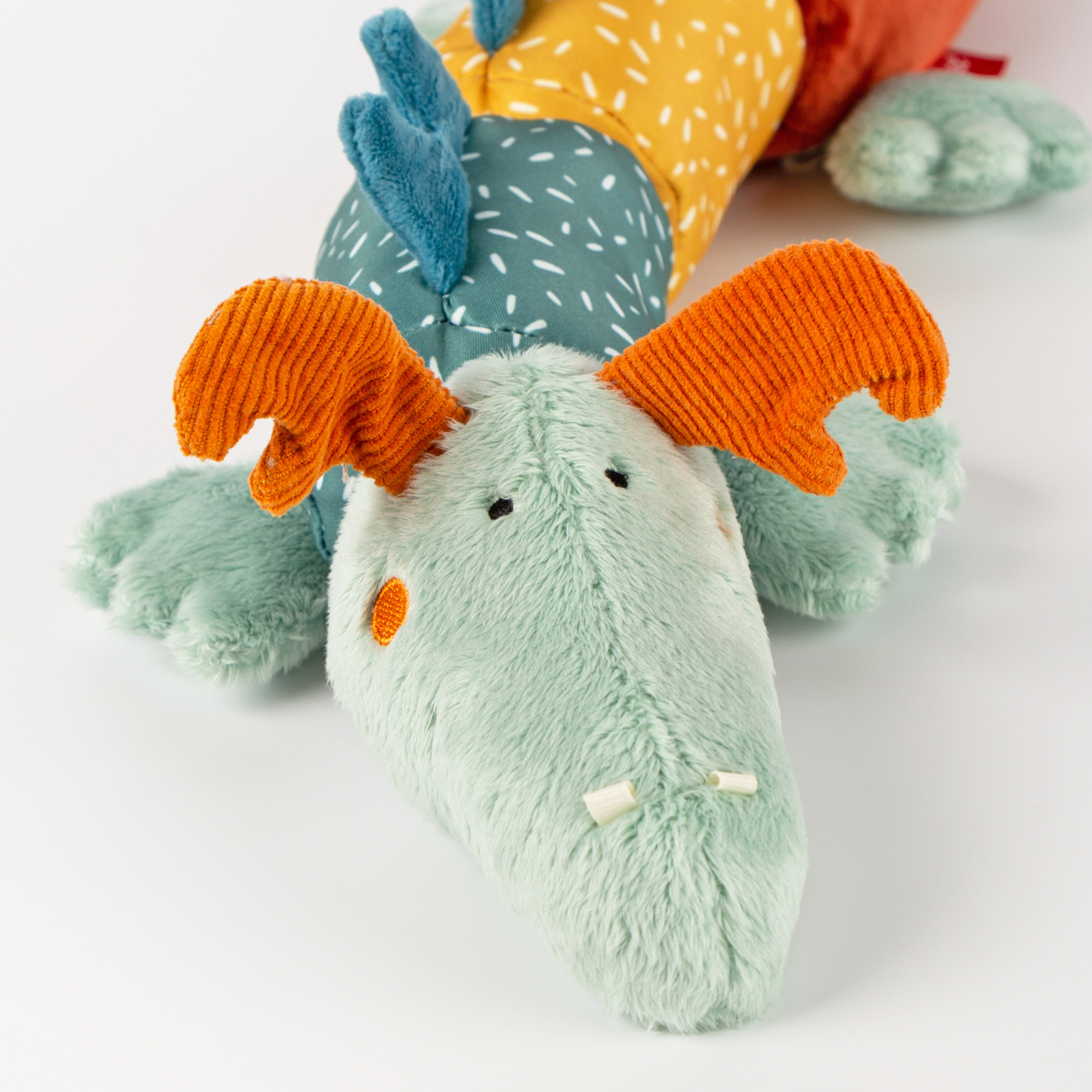 Baby soft toy puzzle dragon