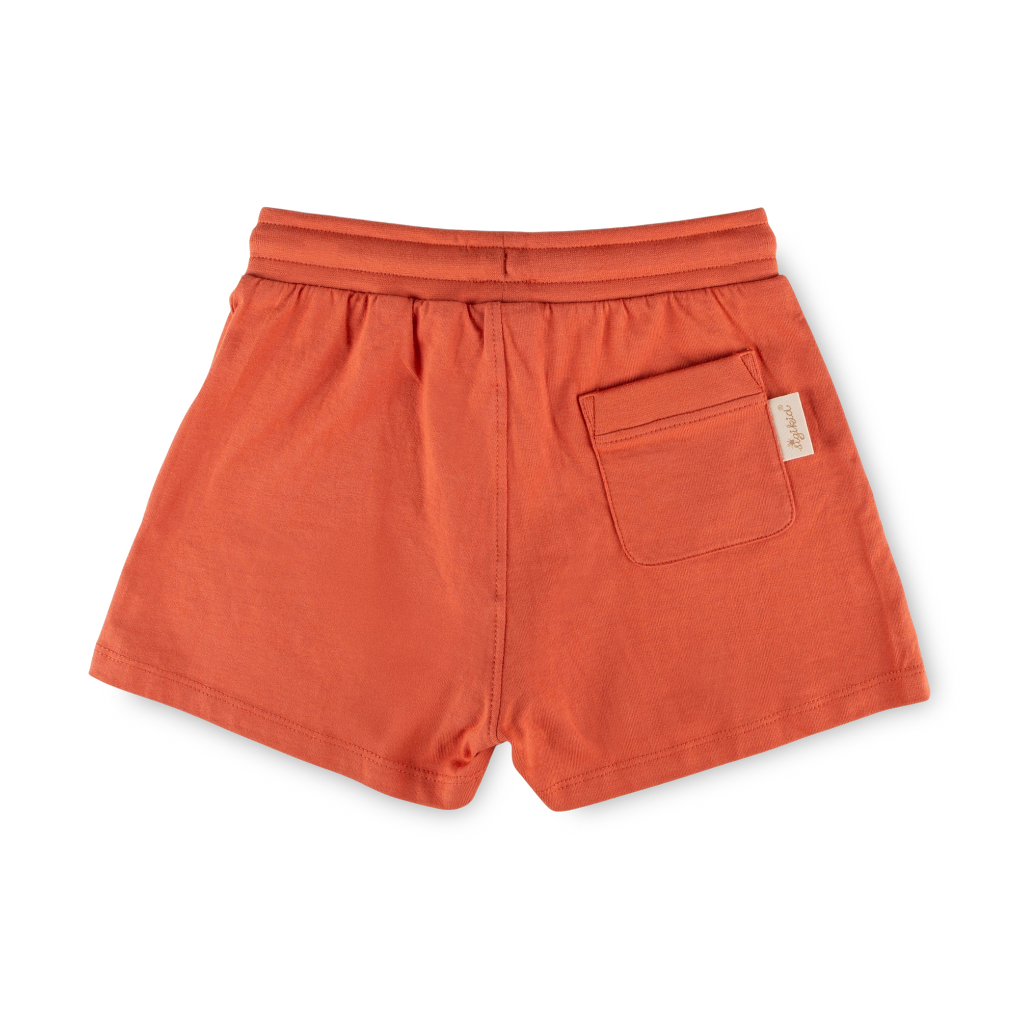 Girls' flared shorts Savanne, orange