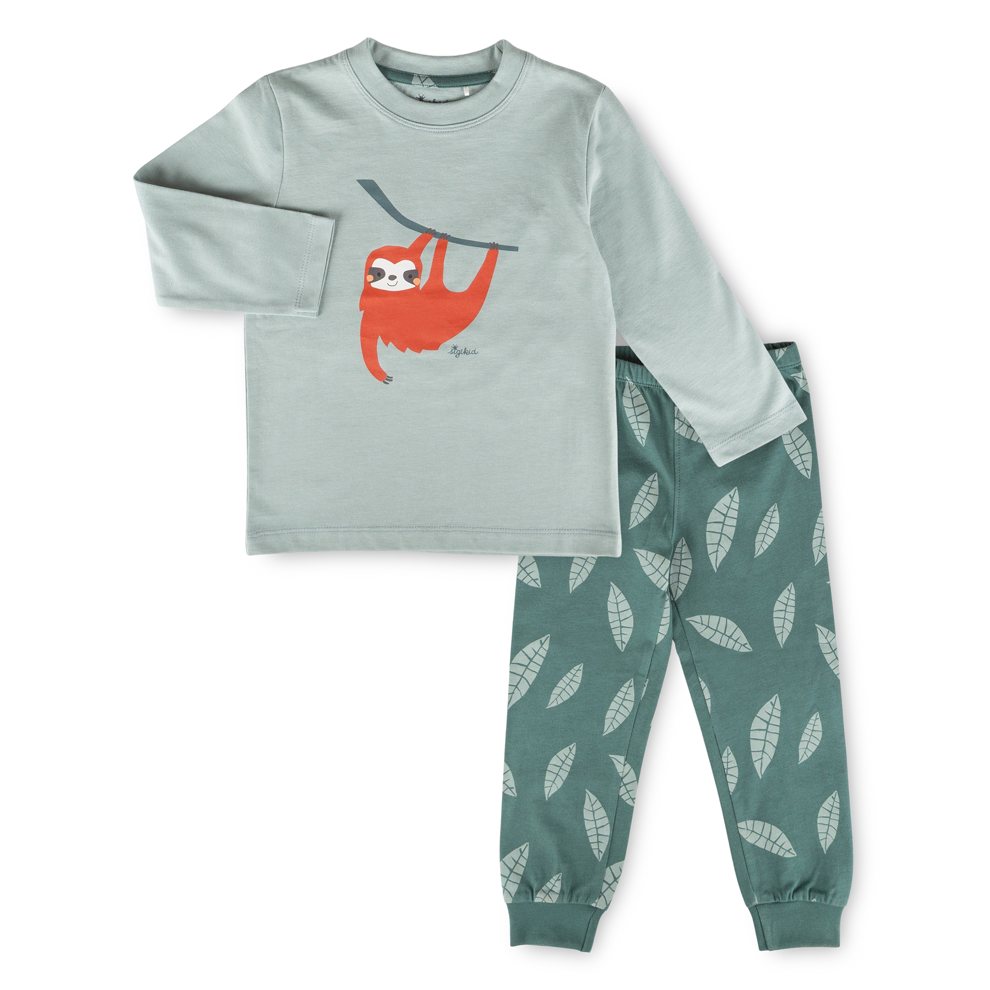 Kinder Pyjama lang, Faultier