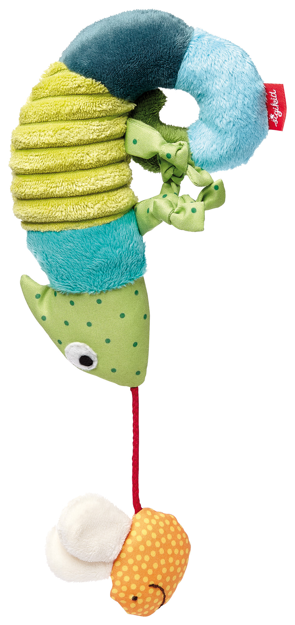 Hanging toy chameleon