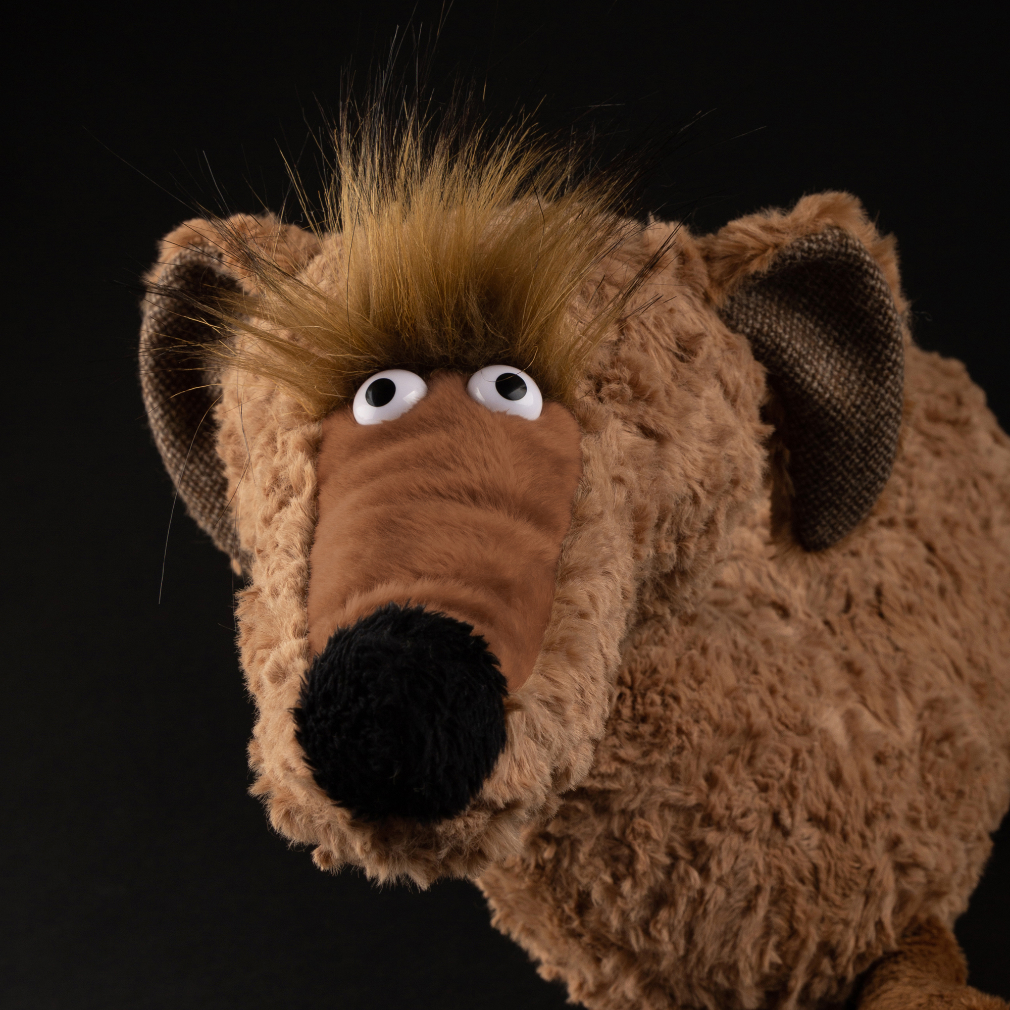 Plush dog Sausage Schorschi, Beasts collection