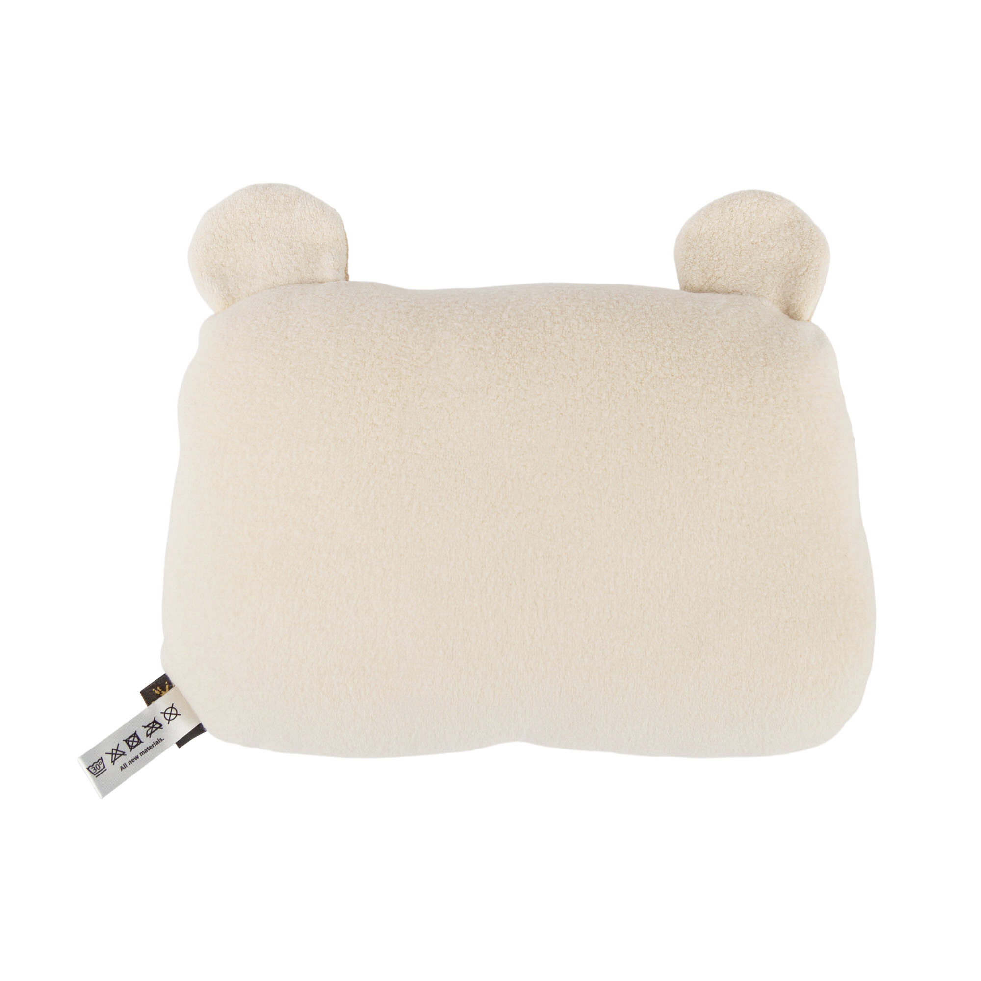 Baby pillow polar bear, white