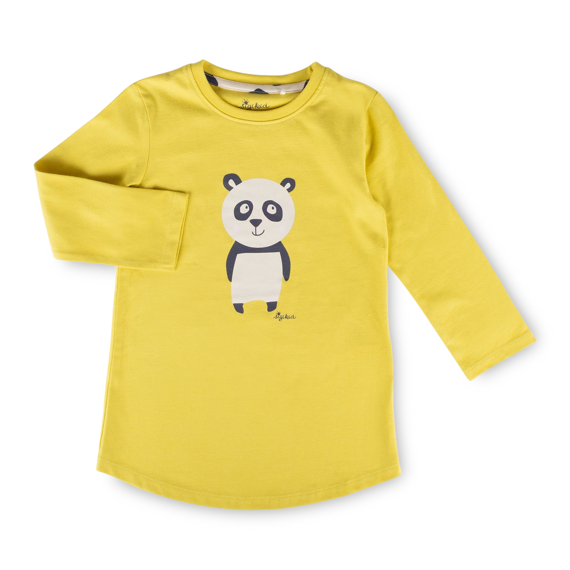 Girls' long-sleeved pyjamas panda
