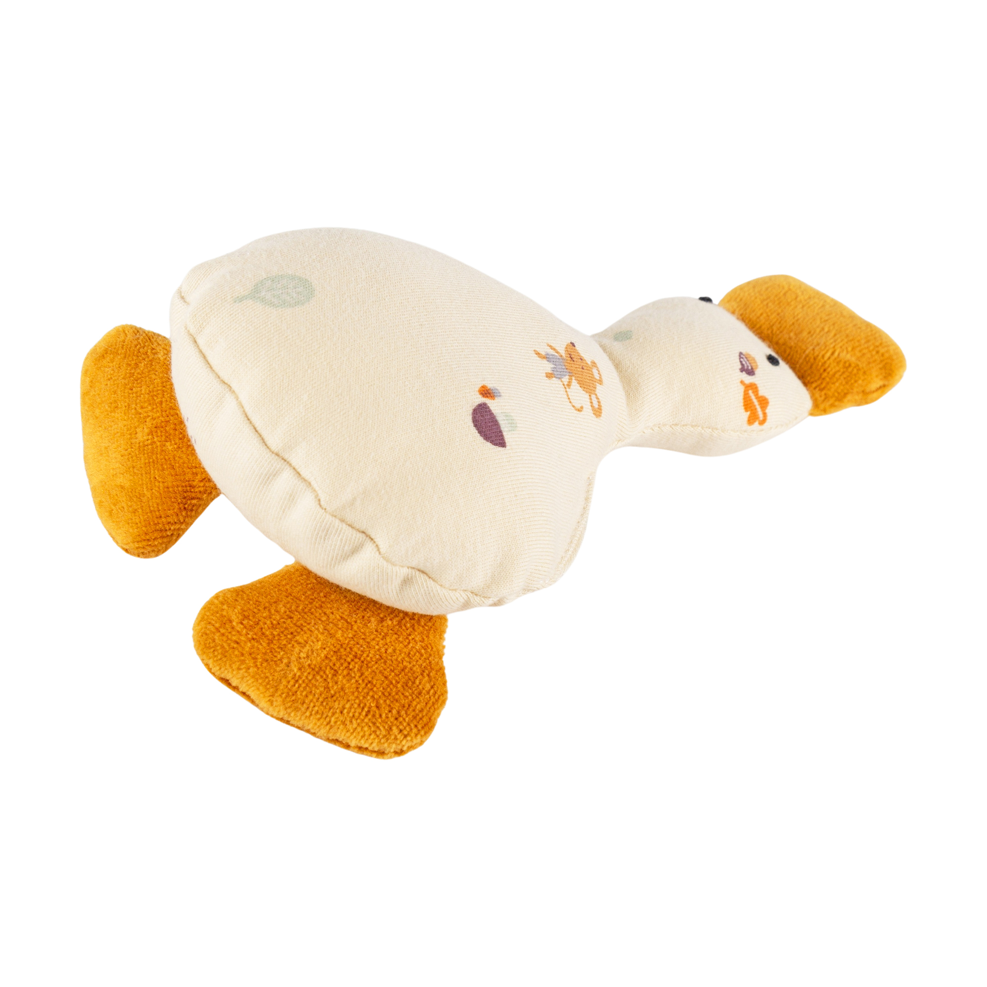 Baby rattle grasp soft toy goose, sigibaby