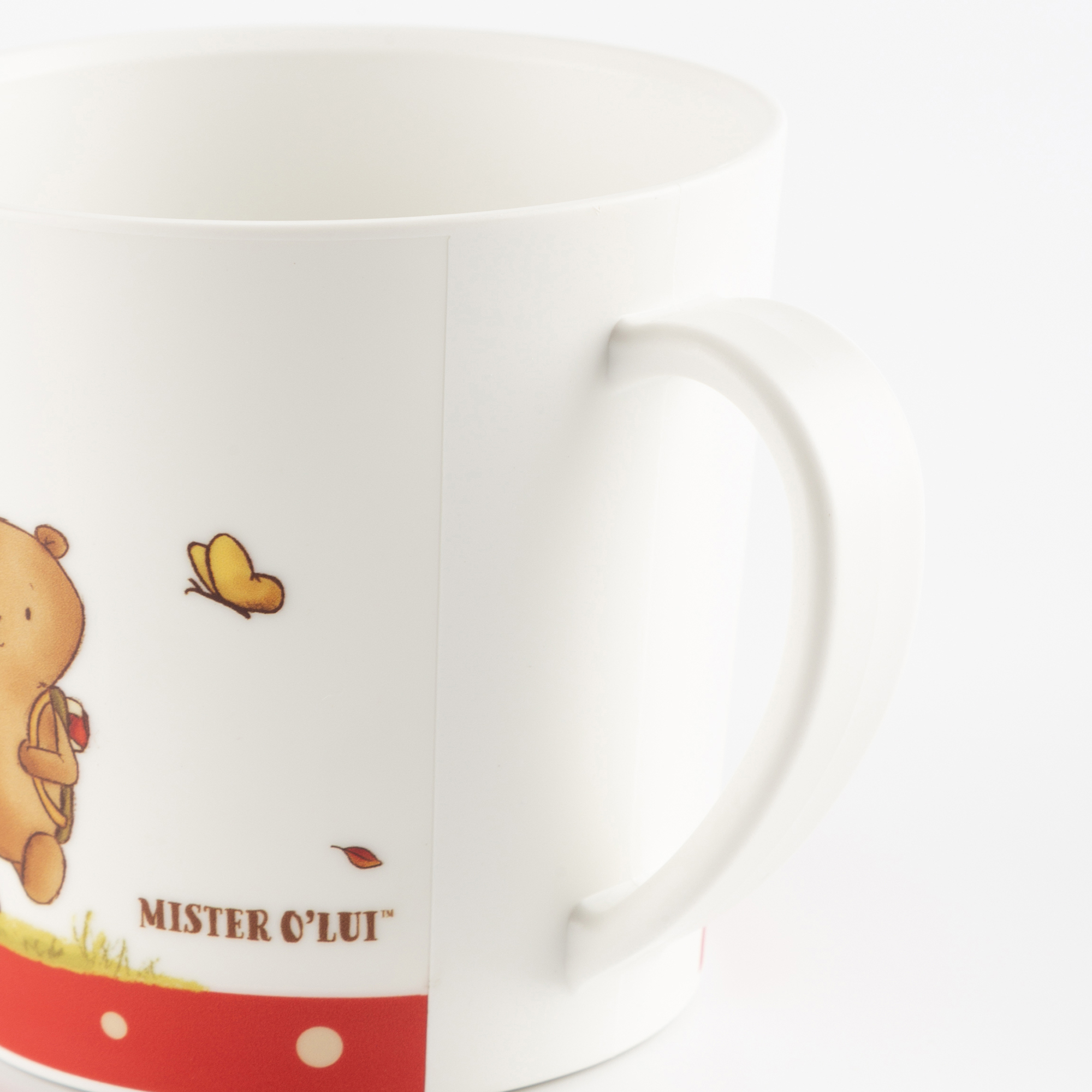 Kinder Camping Tasse Mister O'Lui Biberbär, rPET Kinder Camping Tasse Mister O'Lui Biberbär, rPET
