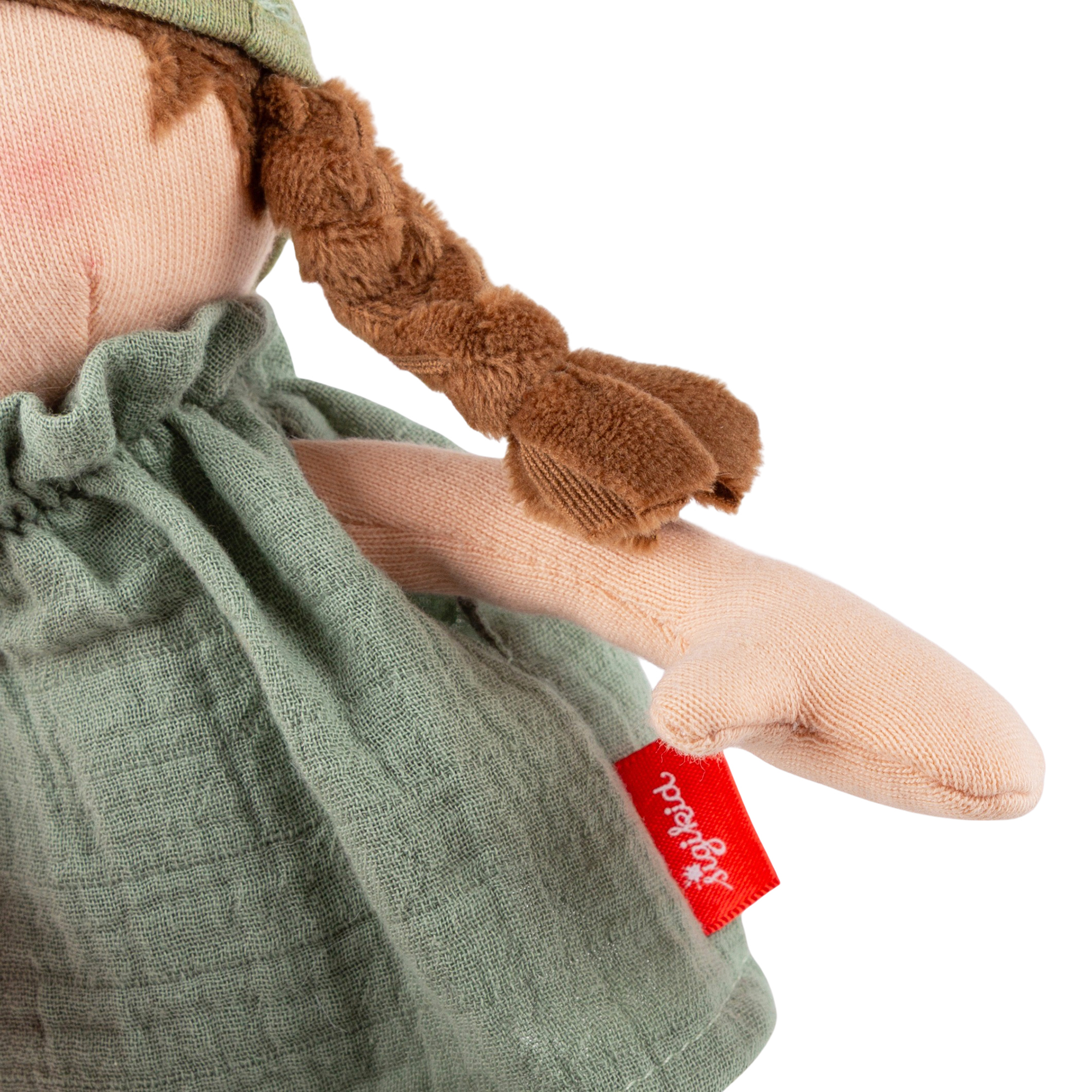 Baby soft doll Brenda Bilipup, green