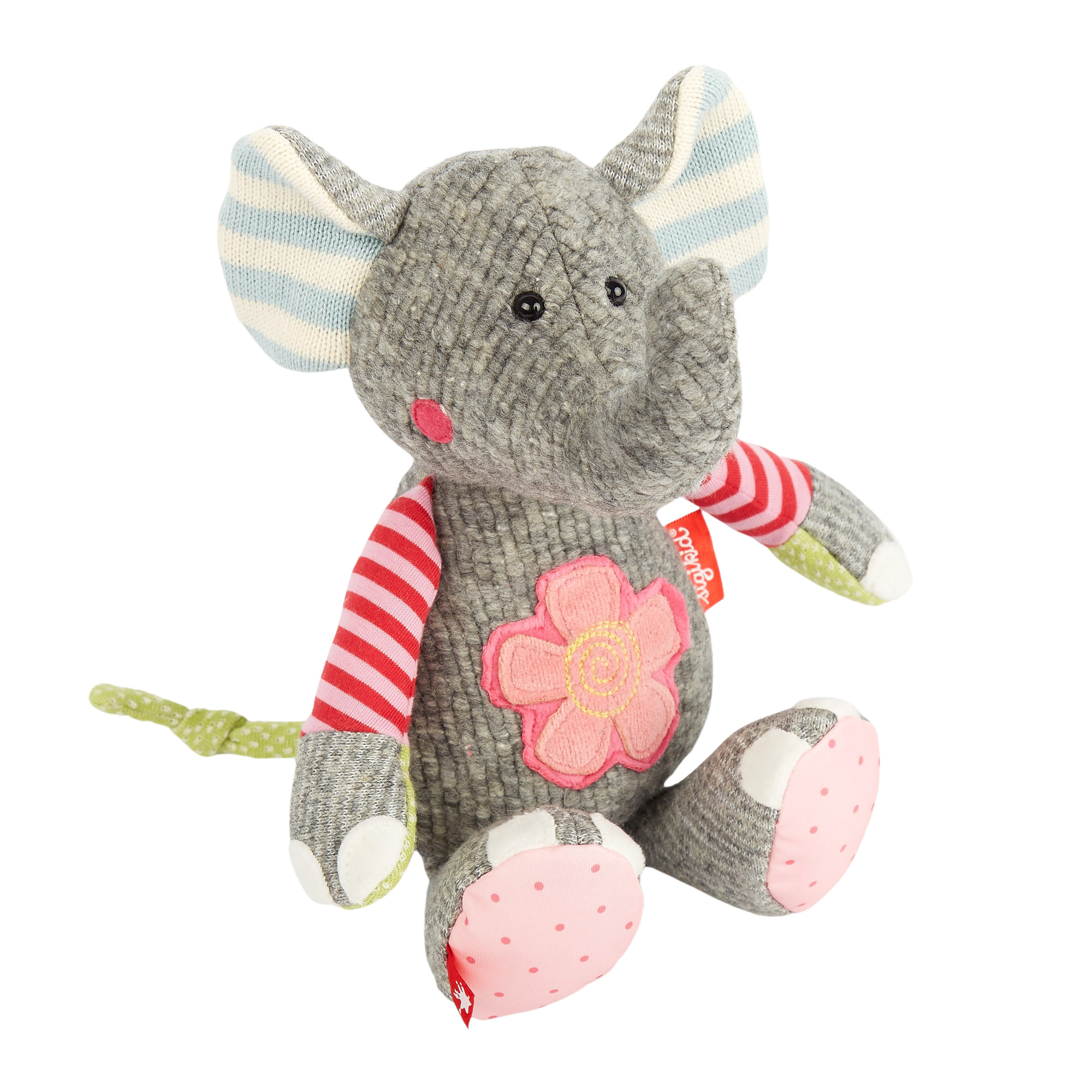 Sweet soft toy elephant girl