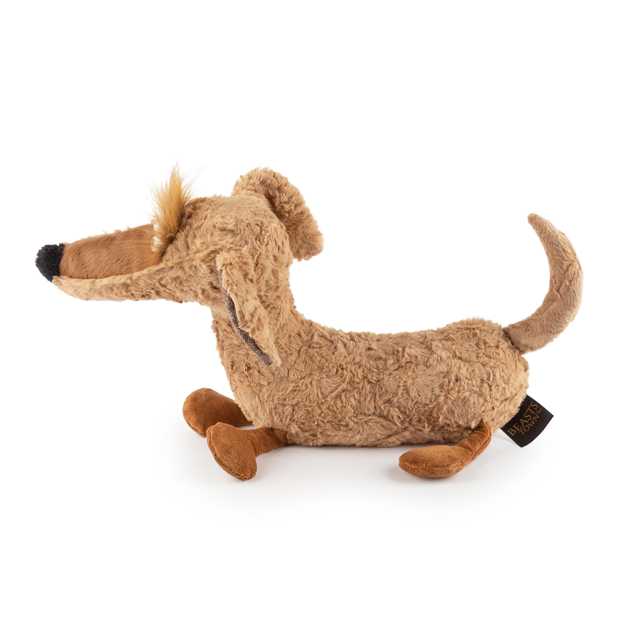Plush dog Sausage Schorschi, Beasts collection