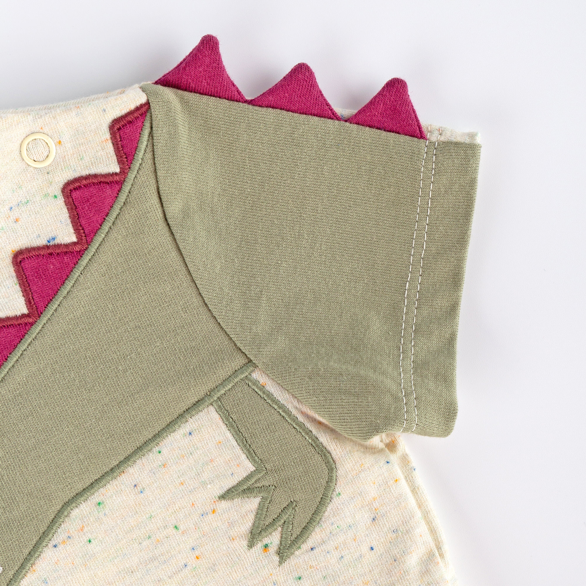 Baby slub T-shirt Happy Crocodile Baby slub T-shirt Happy Crocodile