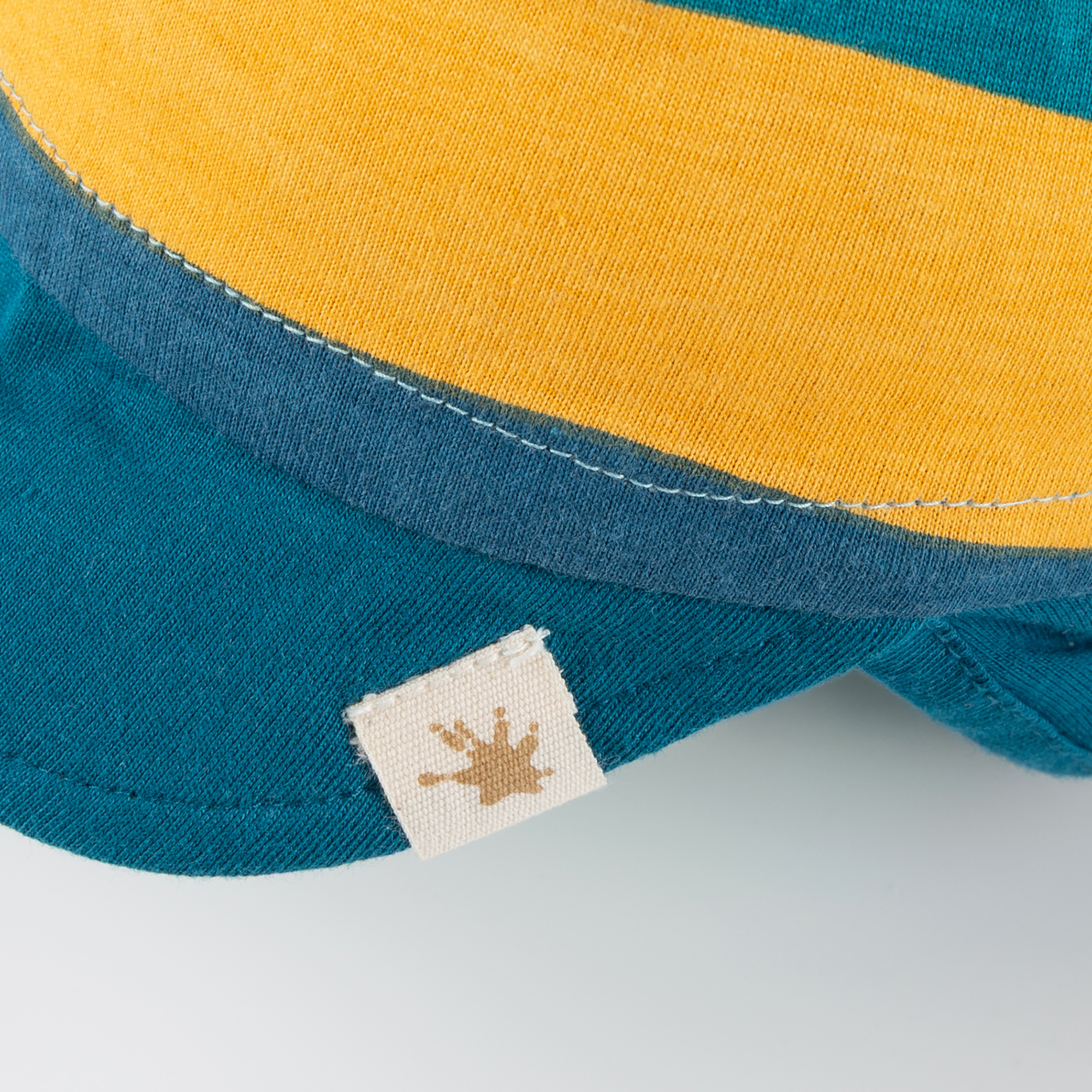 Baby sun hat, peaked, neck-flap, Tractor & Co