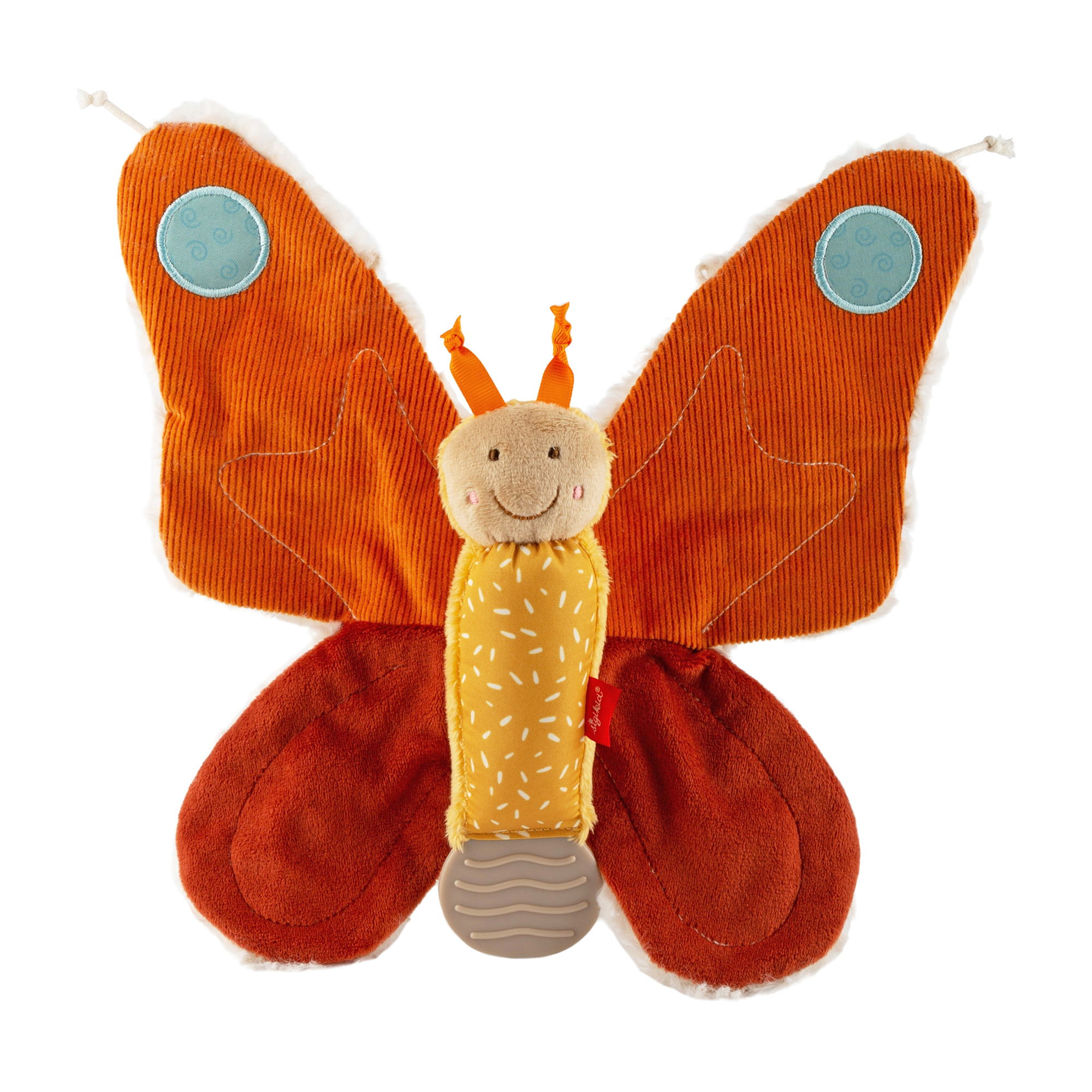 Large baby rustle butterfly, orange Large baby rustle butterfly, orange
