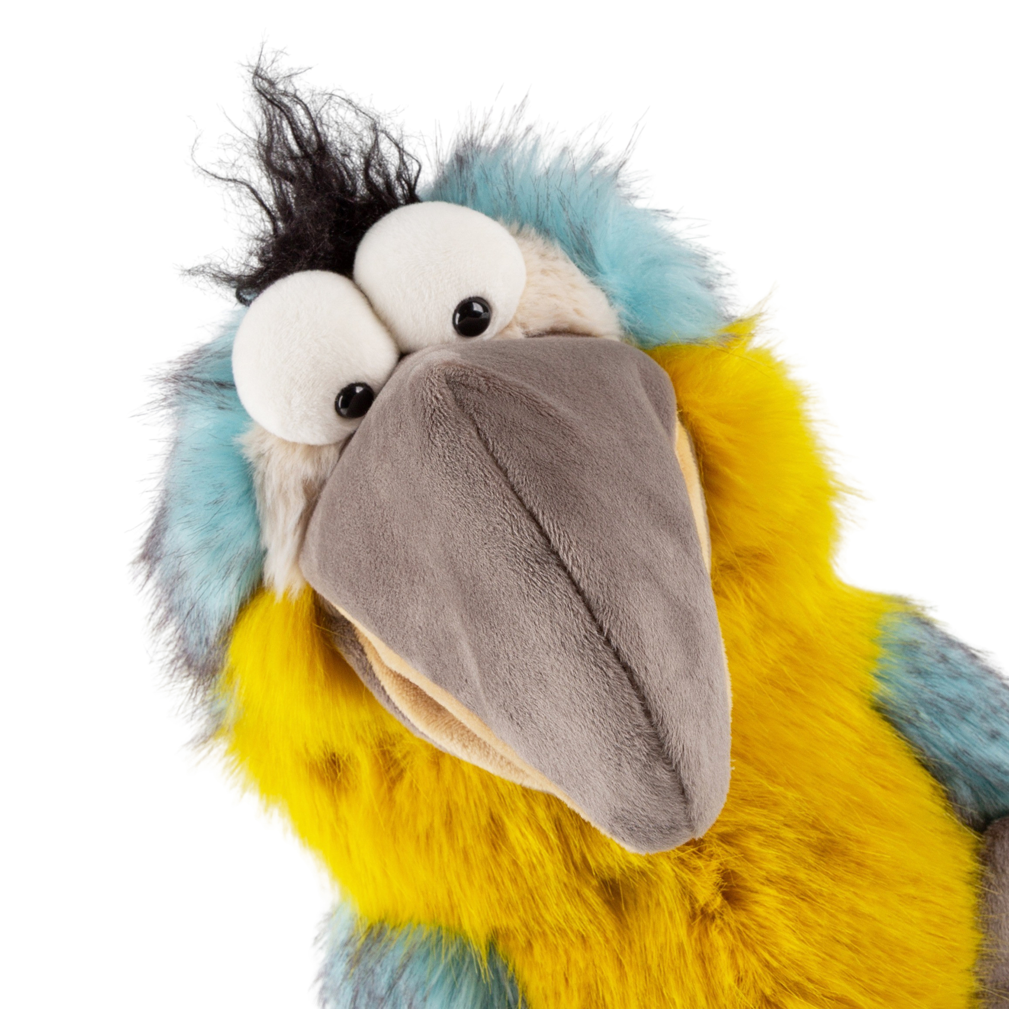 Kinder Kuschel Handpuppe Papagei