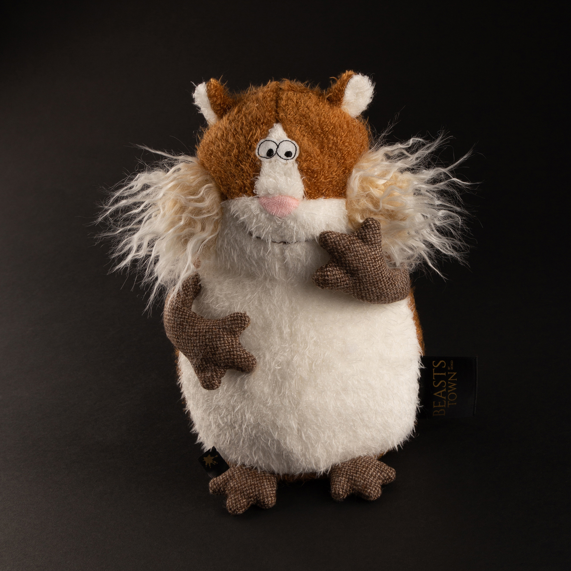 Plush hamster Chubby Cheek, Beasts collection