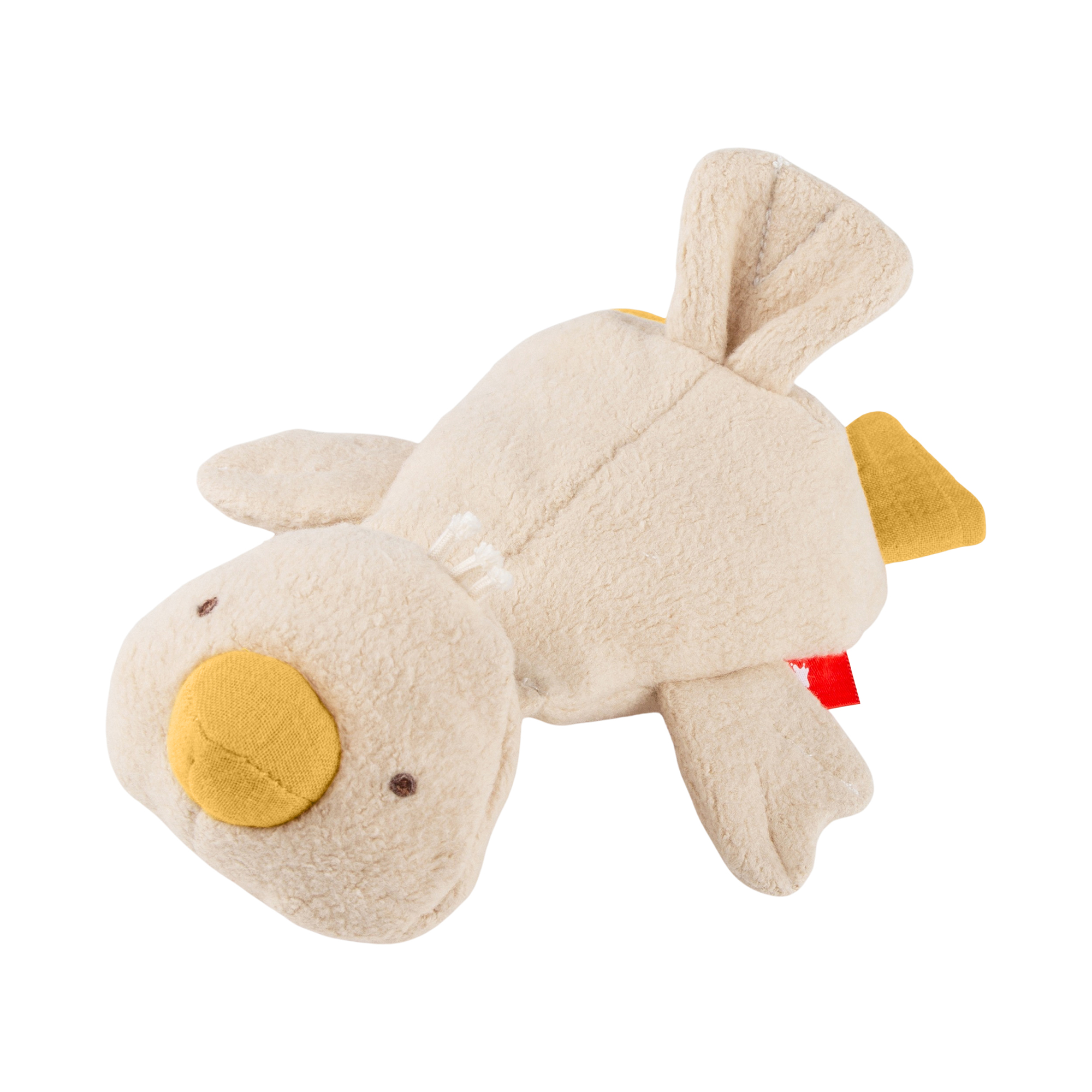 Baby Greifling Gans mit Knister- und Quietschfunktion, beige