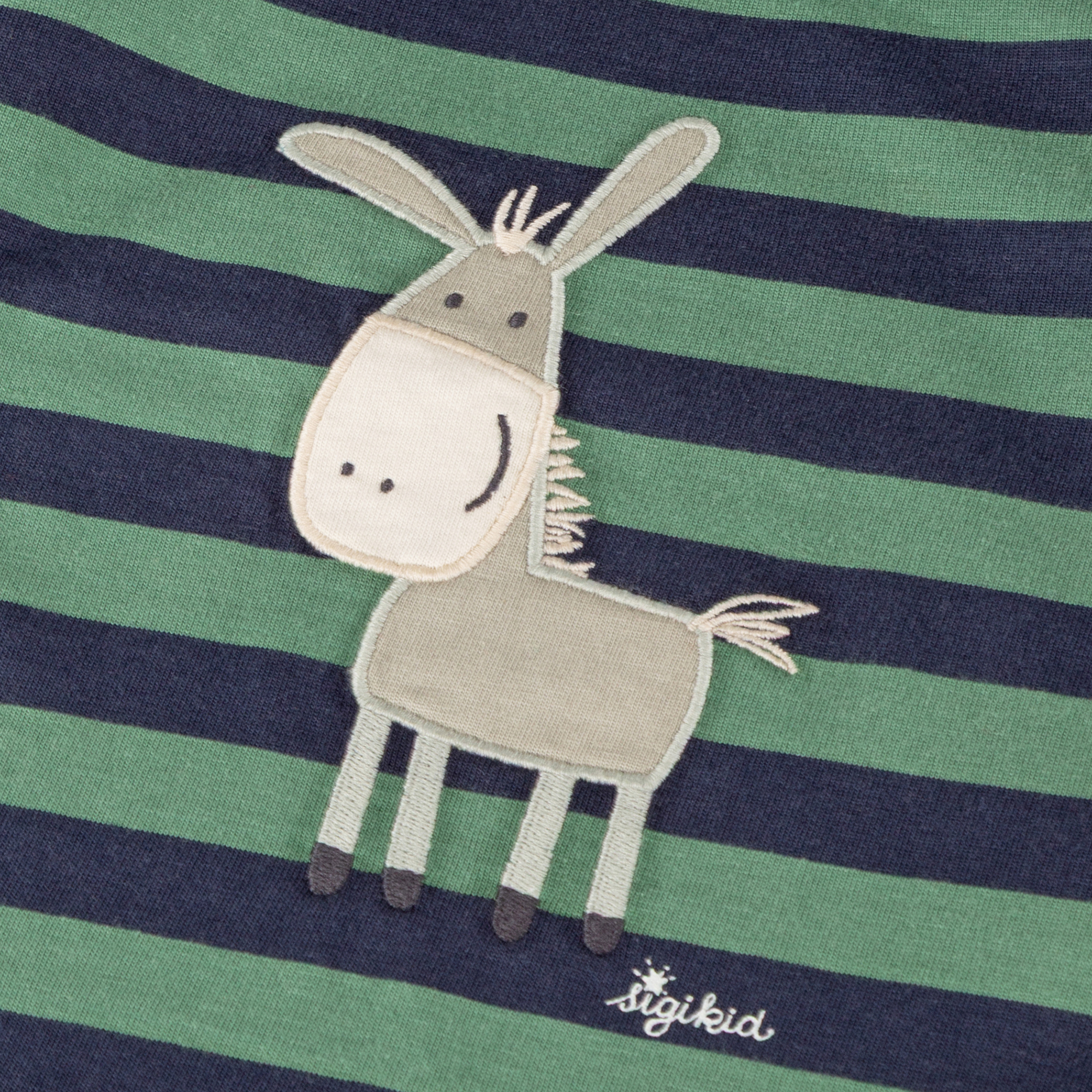 Baby long sleeve Tee donkey, striped
