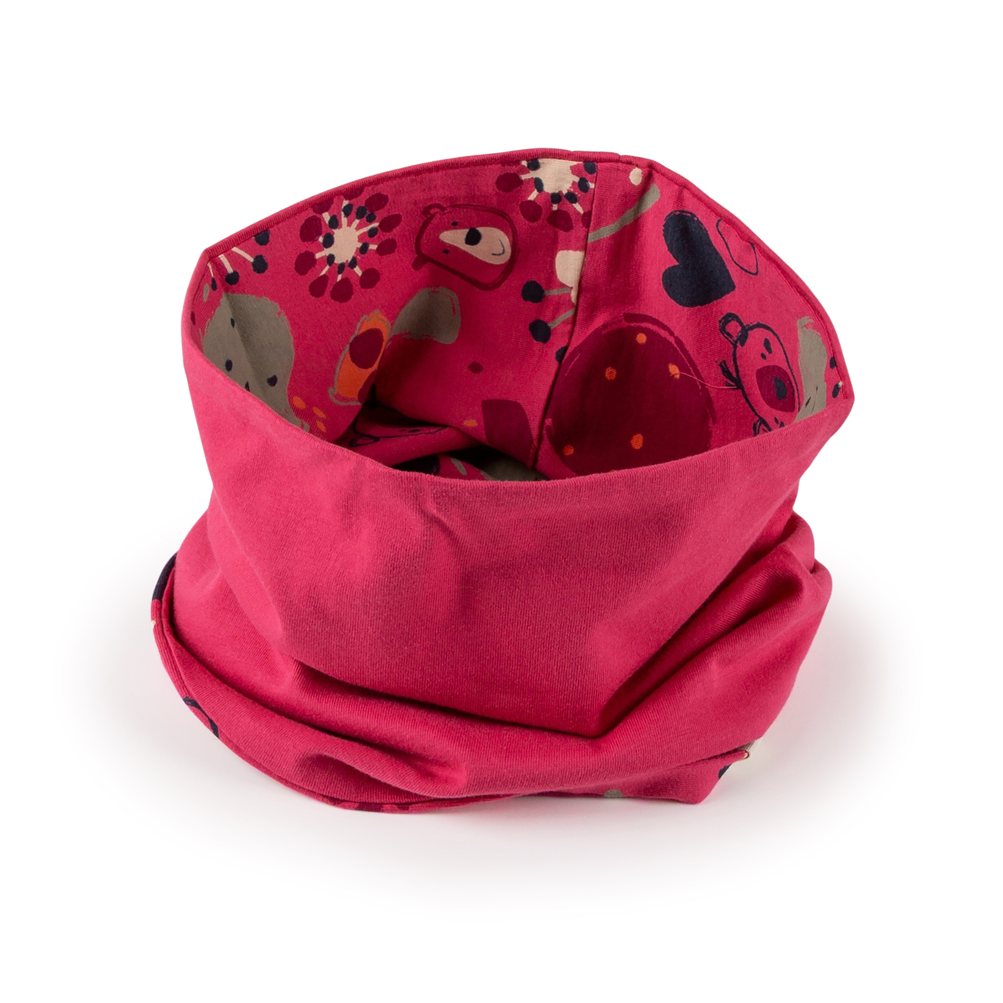 Children's reversible loop neck gaiter Fancy Forest Children's reversible loop neck gaiter Fancy Forest