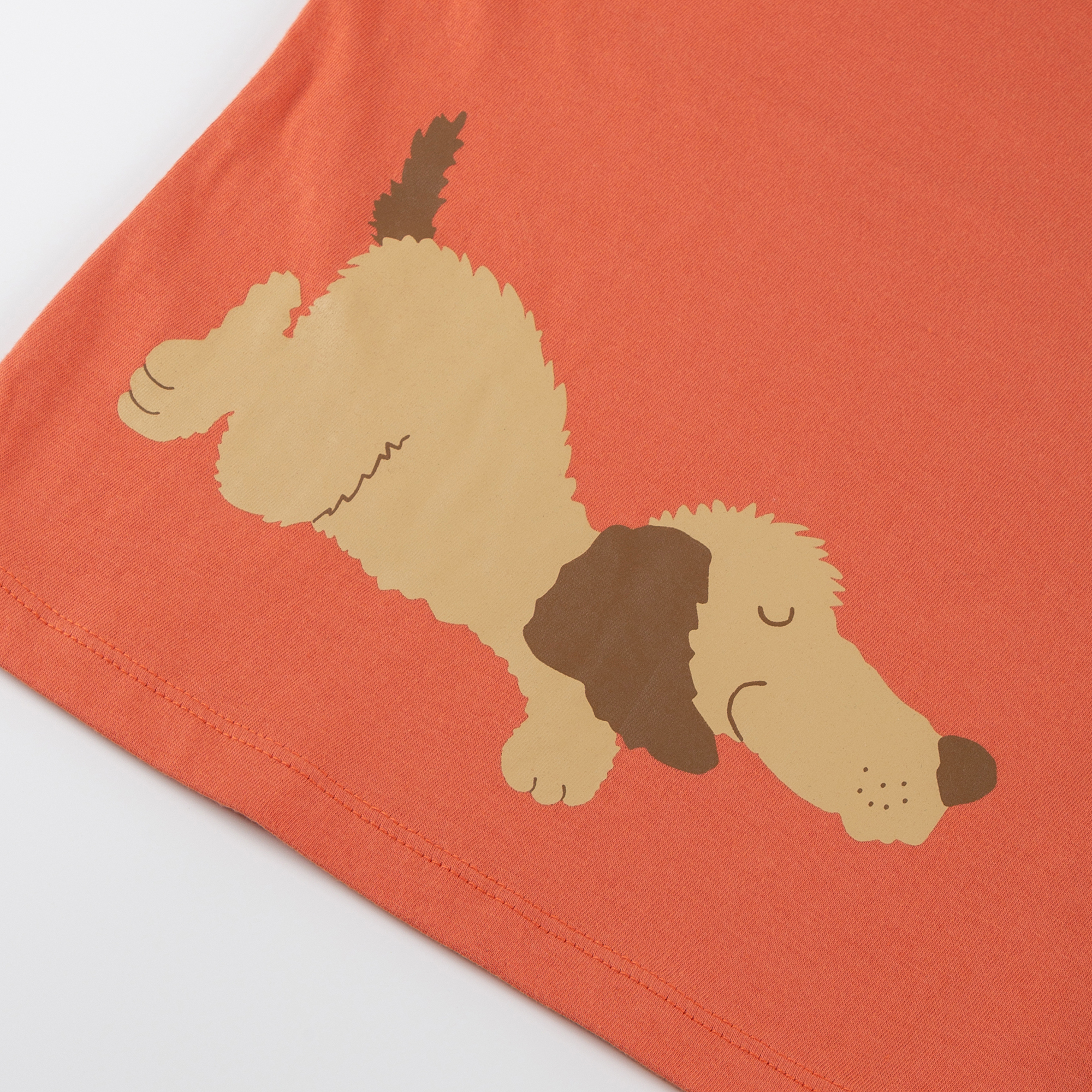 Children's shorty pyjamas dog, red/blue