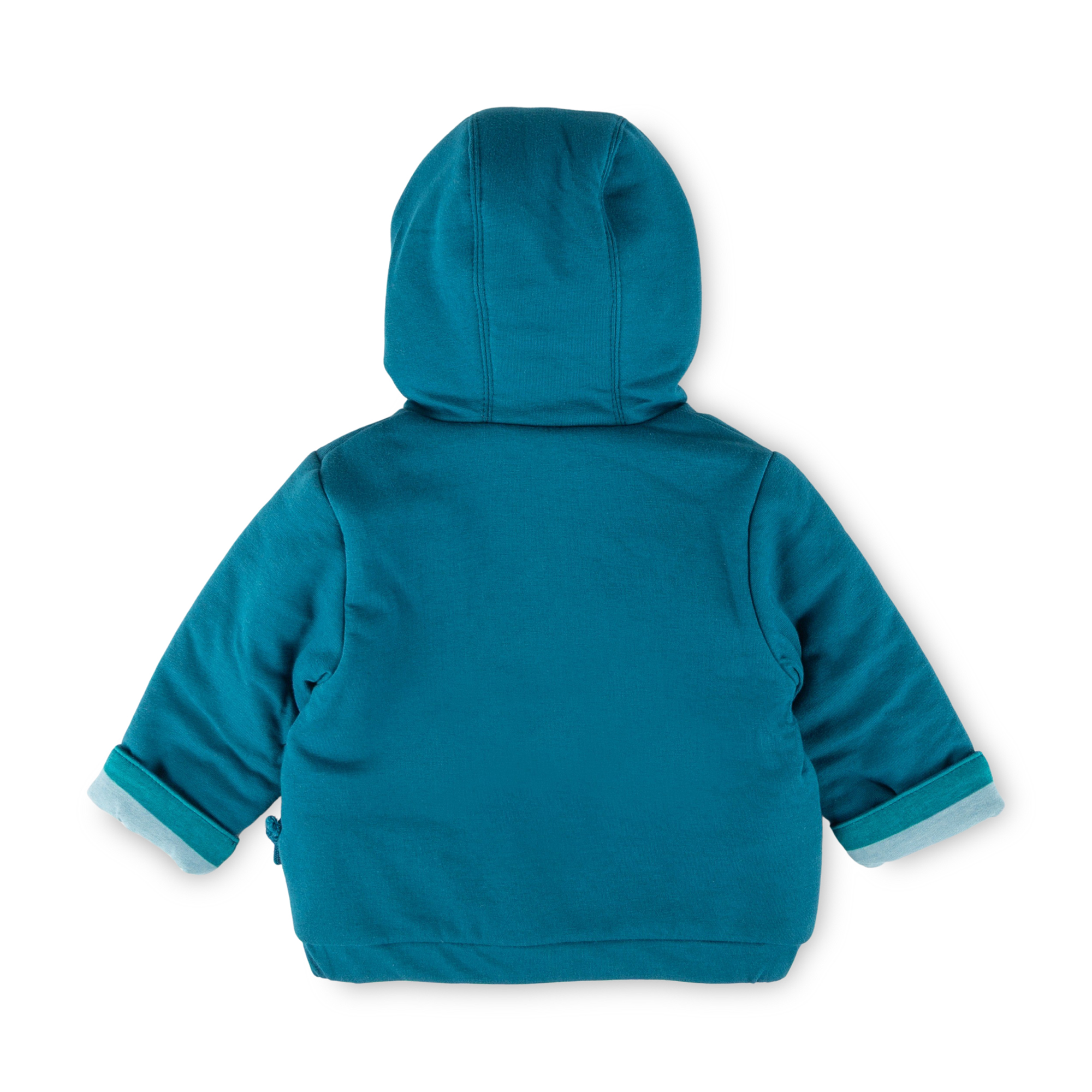 Reversible baby jacket, interlined, Tractor & Co