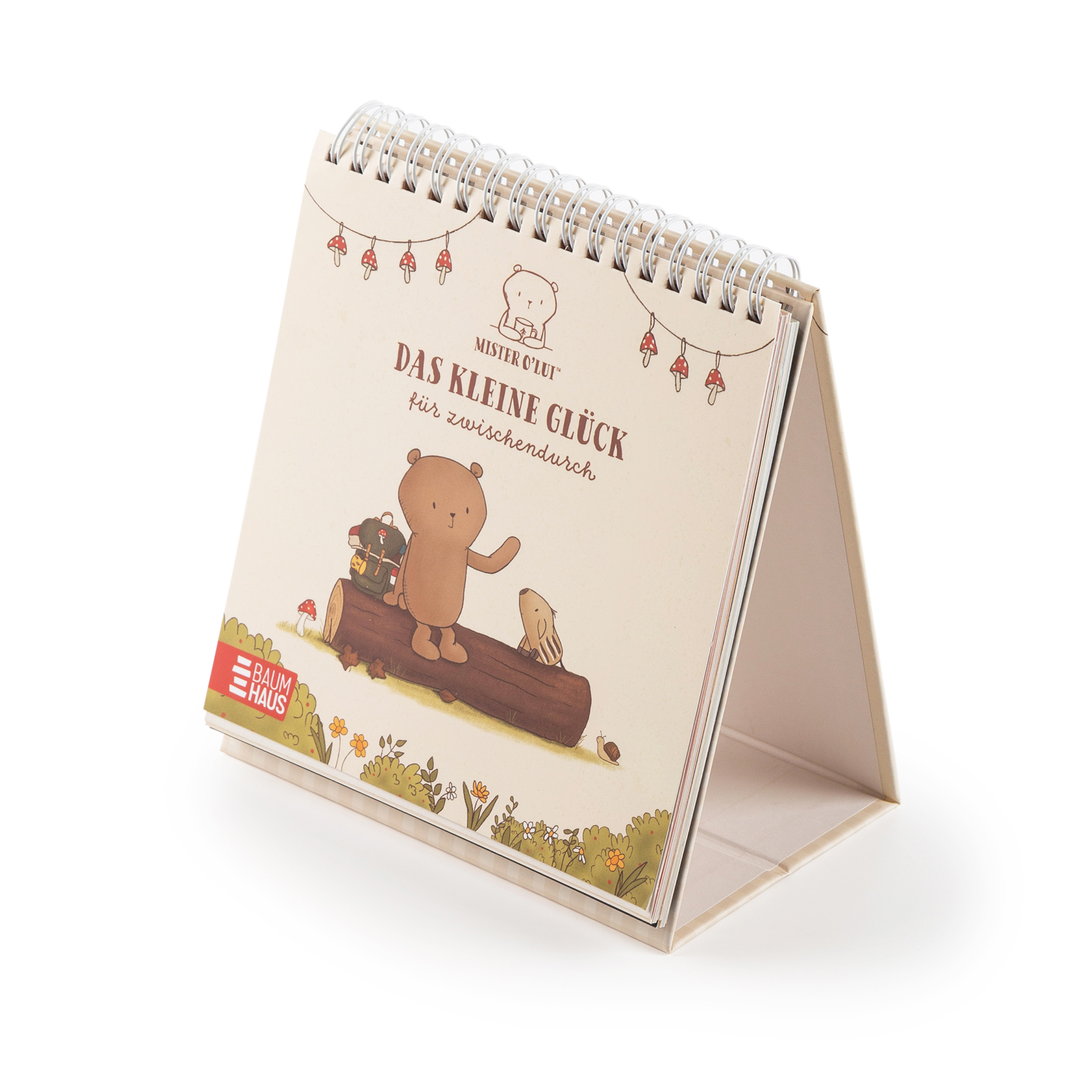 Wochenkalender Mister O'Lui - Das kleine Glück für zwischendurch