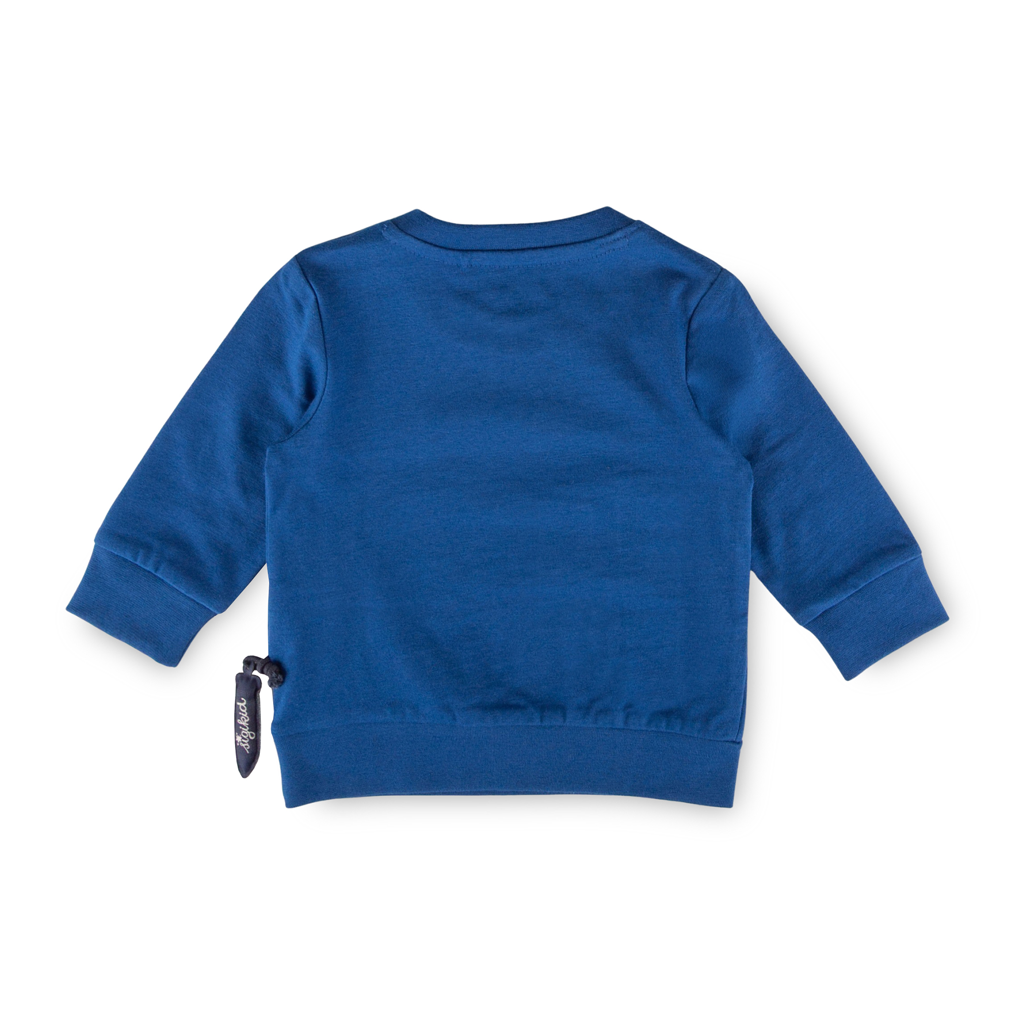 Baby long sleeve Tee skyscraper, ribbed cuffs