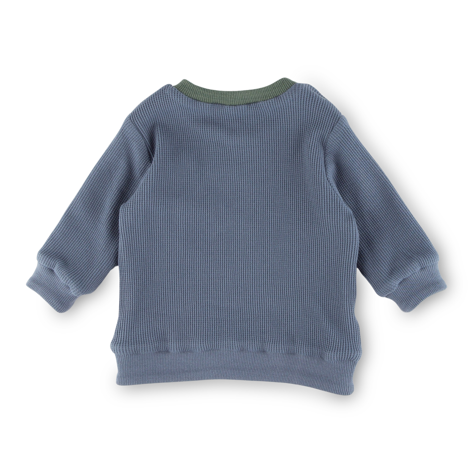 Reversible baby long-sleeve Tee, double-layered