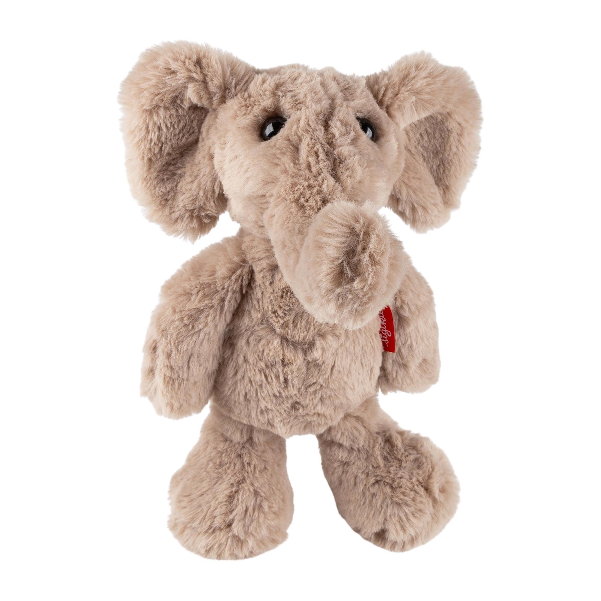 Silky soft plush toy elephant