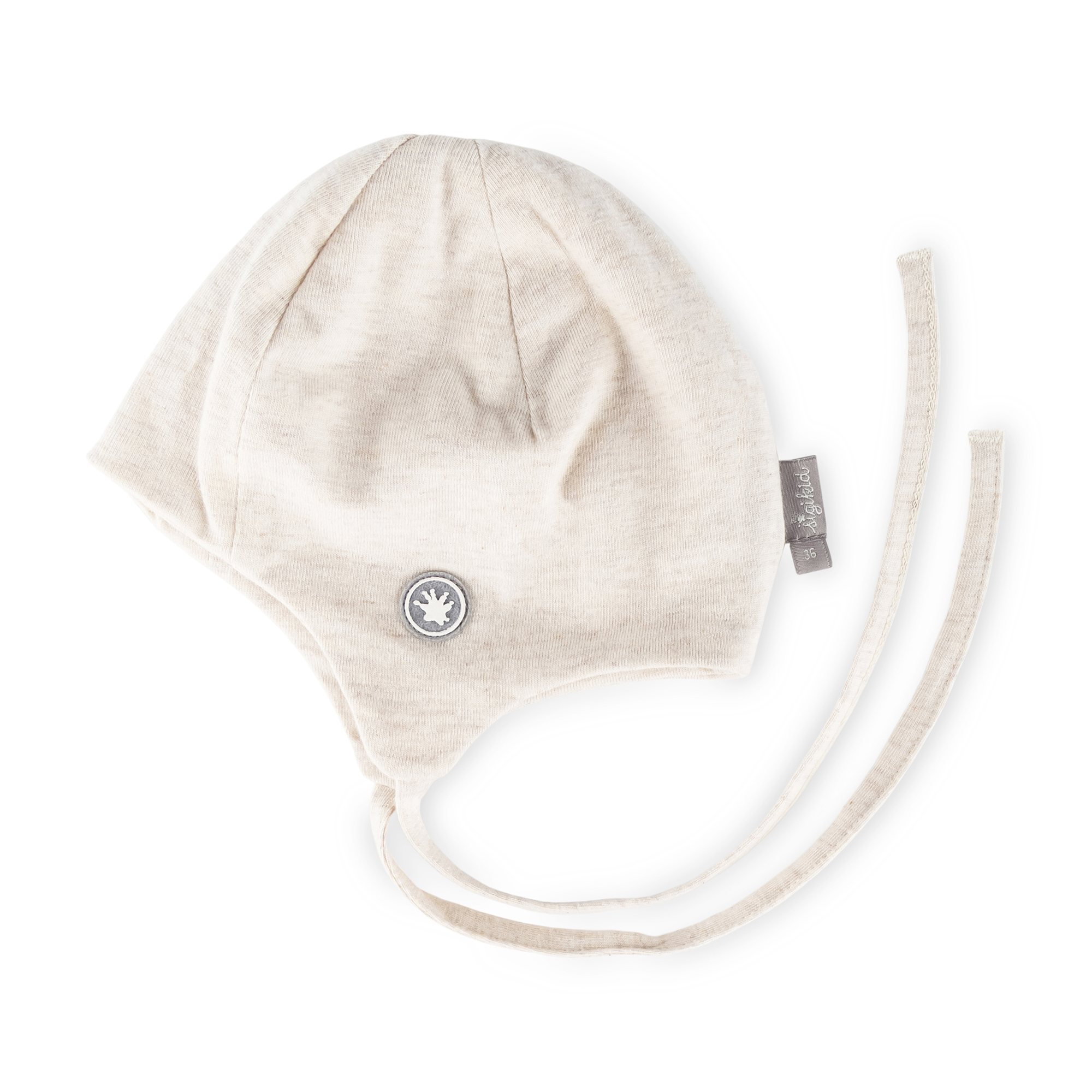 Baby Mütze, naturweiß