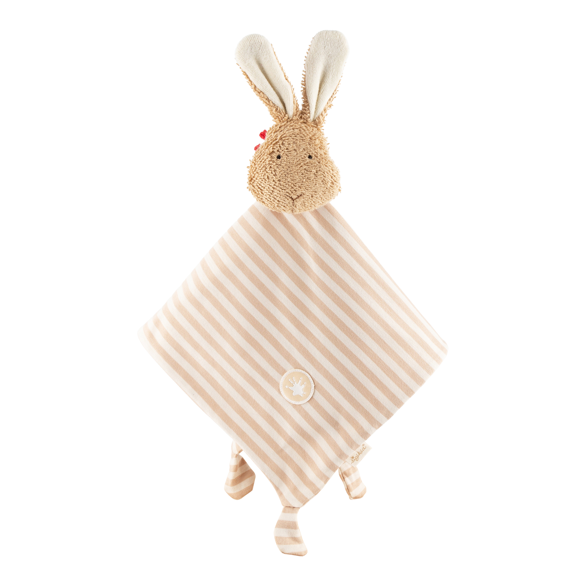Baby comforter blankie bunny, beige