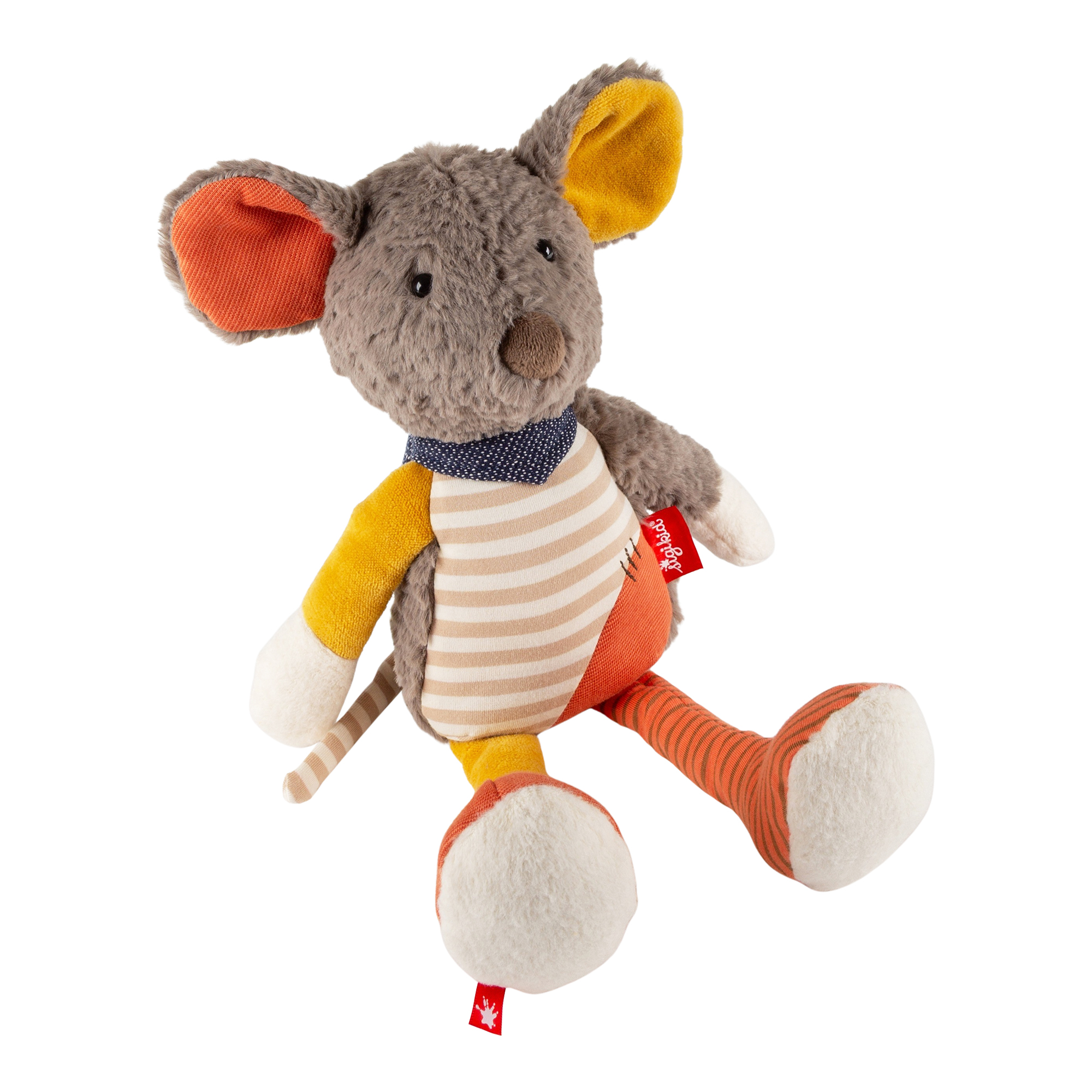 Kuscheltier Maus, Patchwork Sweety