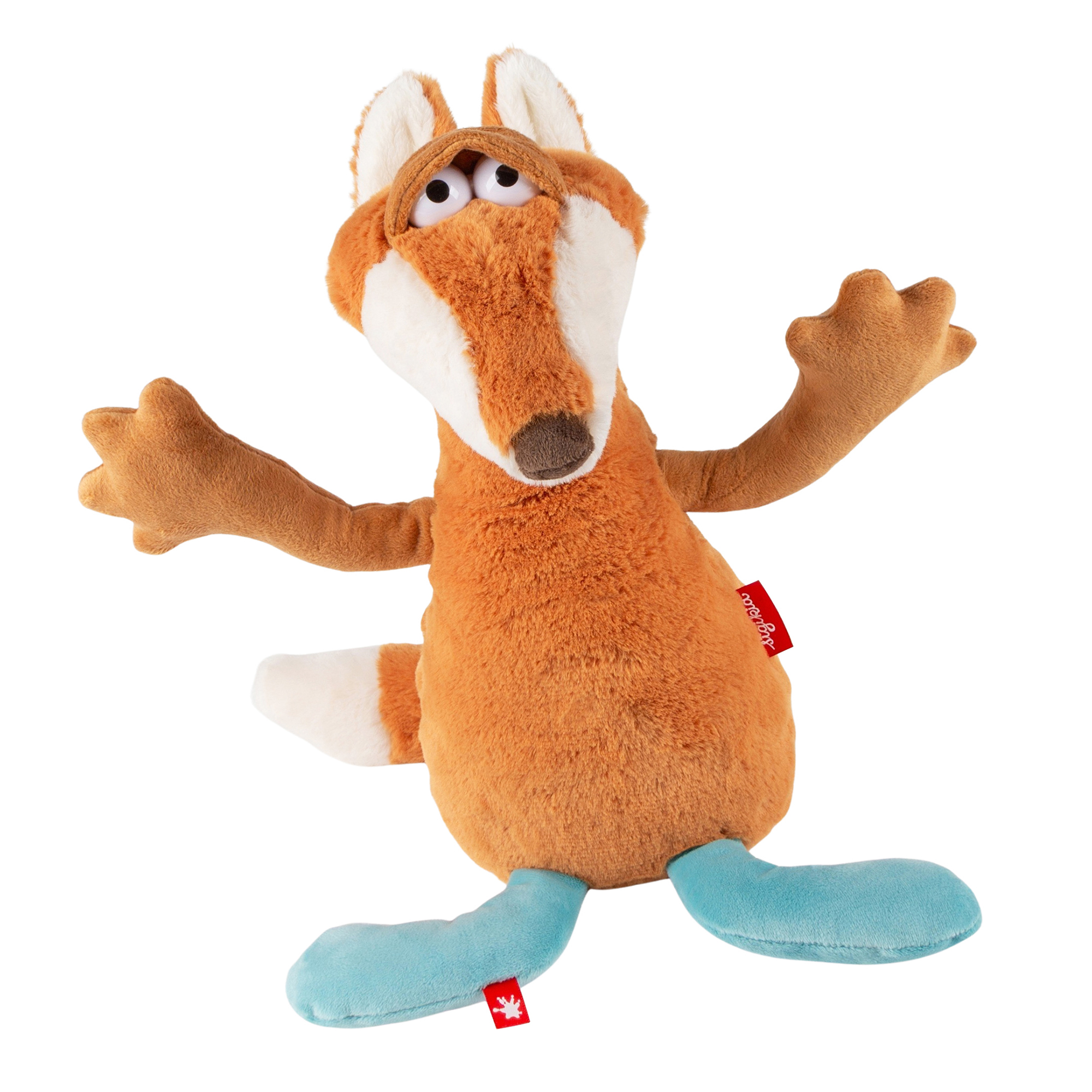 Shapeable plush toy fox