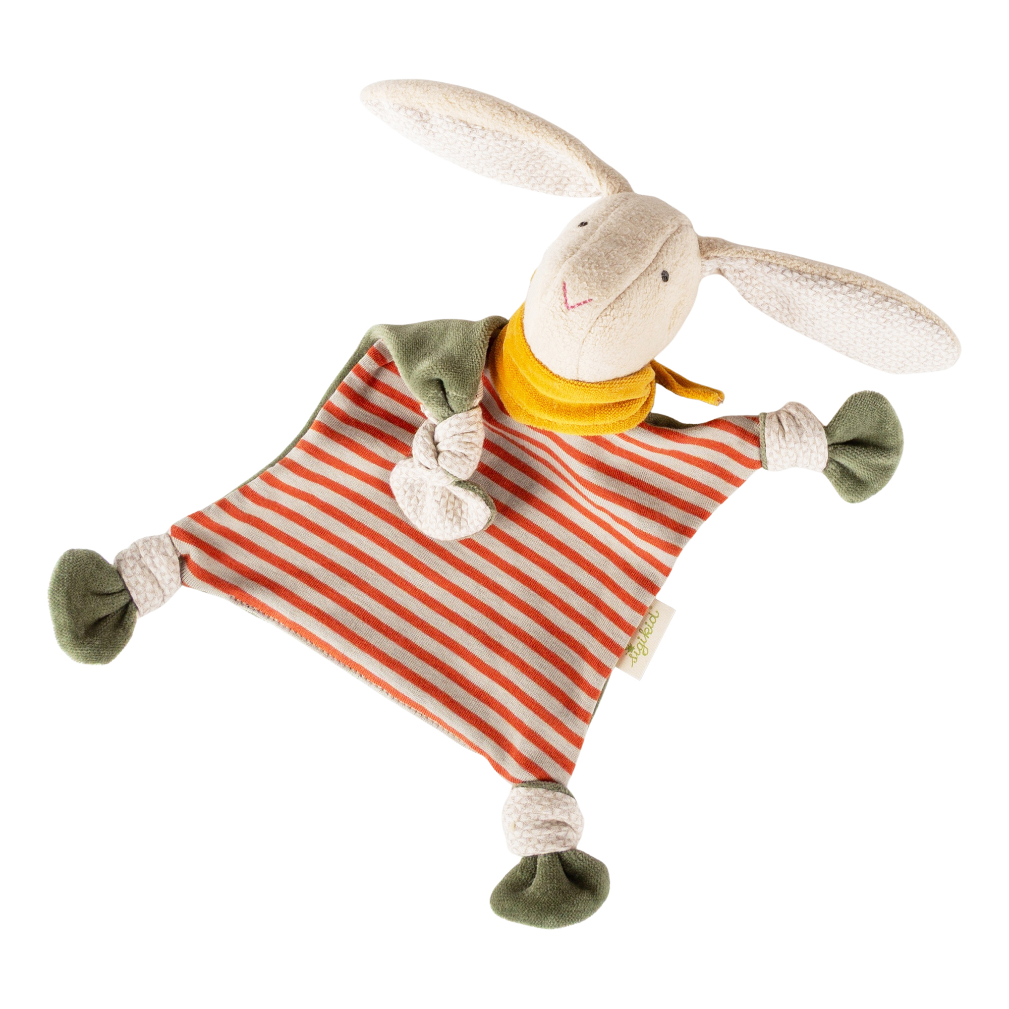 Baby Schnuffeltuch Hase, Bio-Baumwolle/Schurwolle, Pure Collection