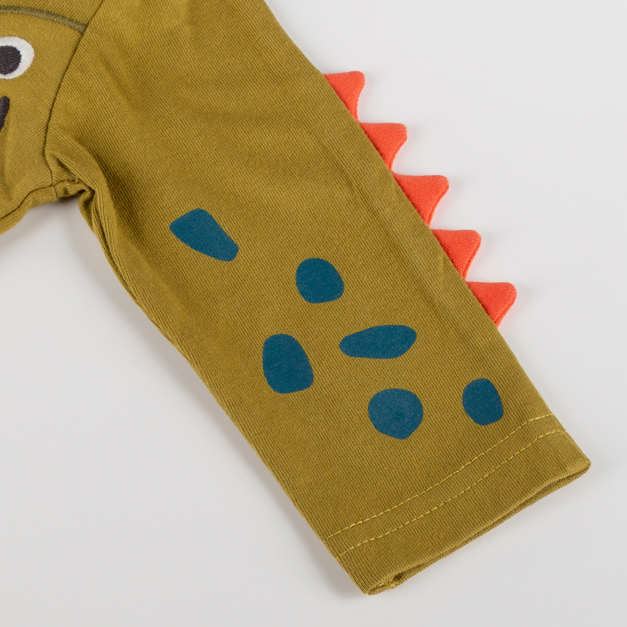 Baby long sleeve Tee khaki, Dino Fun