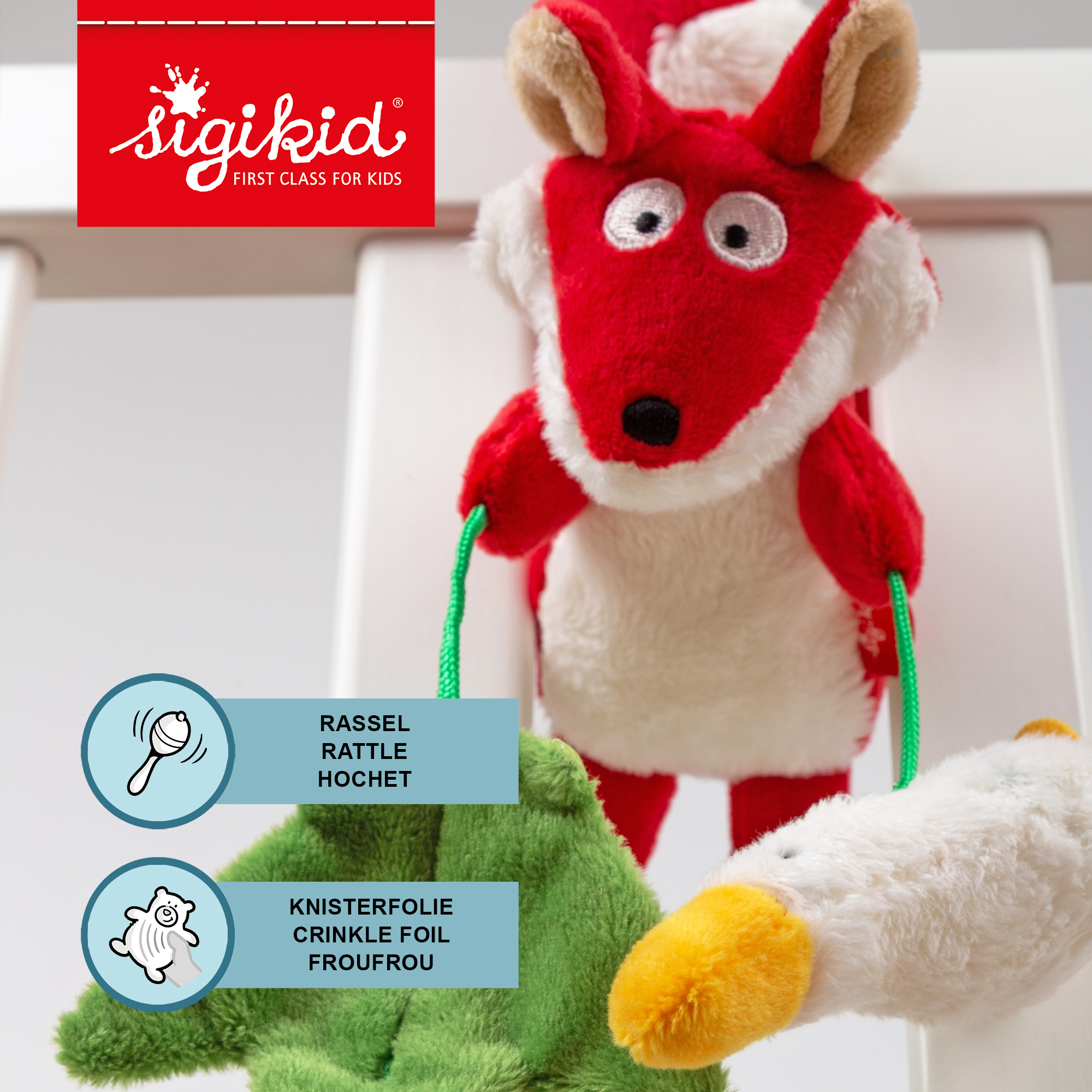Hanging toy little fox Hanging toy little fox