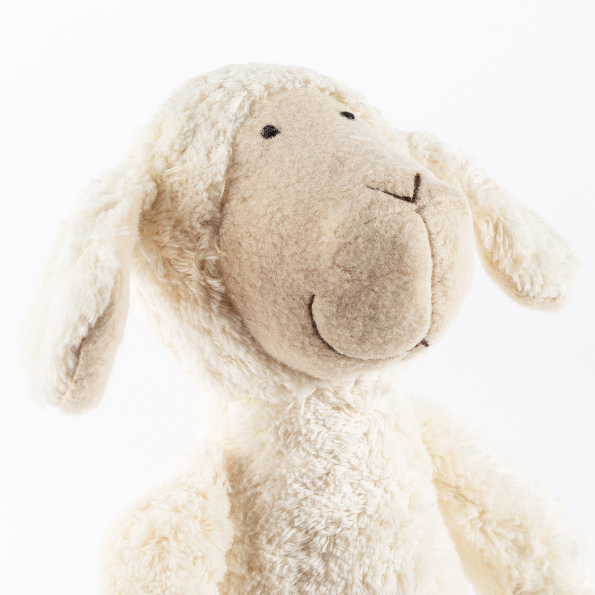 Soft toy sheep, organic cotton