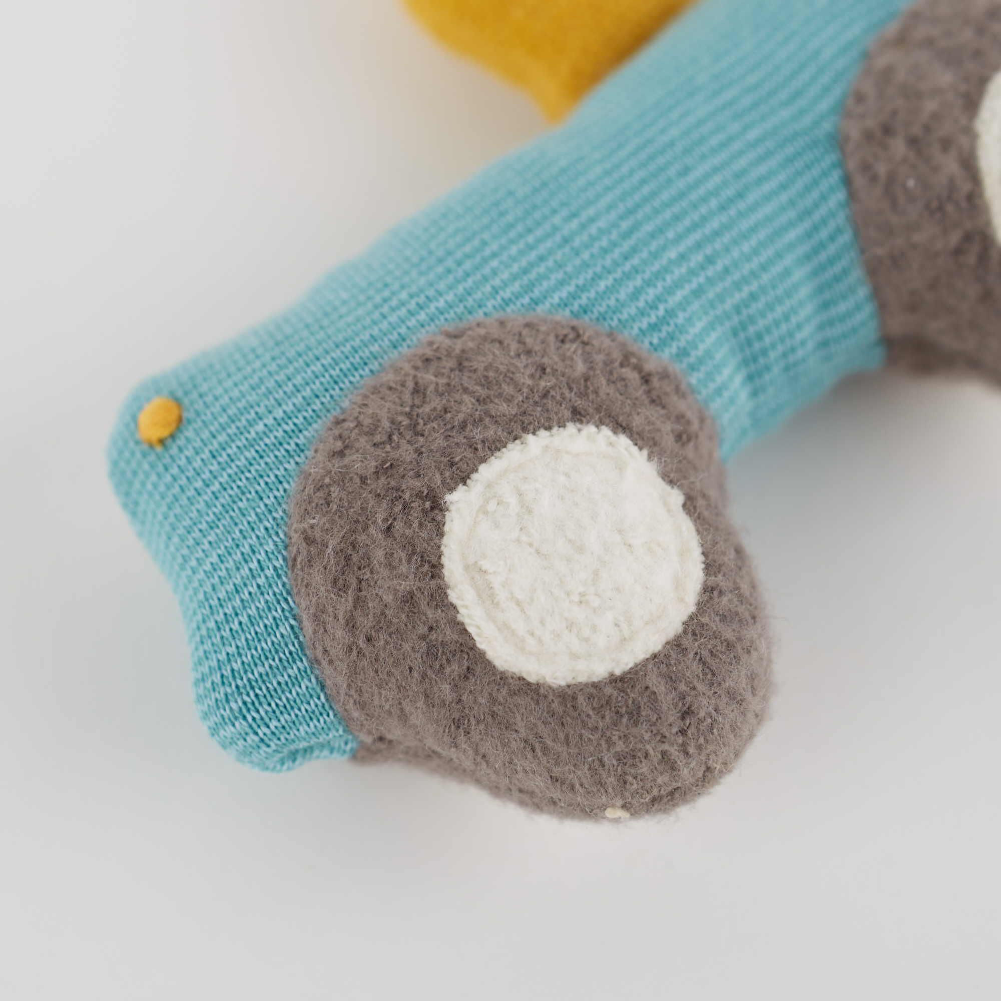 Soft baby grasp toy rattle car, organic Soft baby grasp toy rattle car, organic