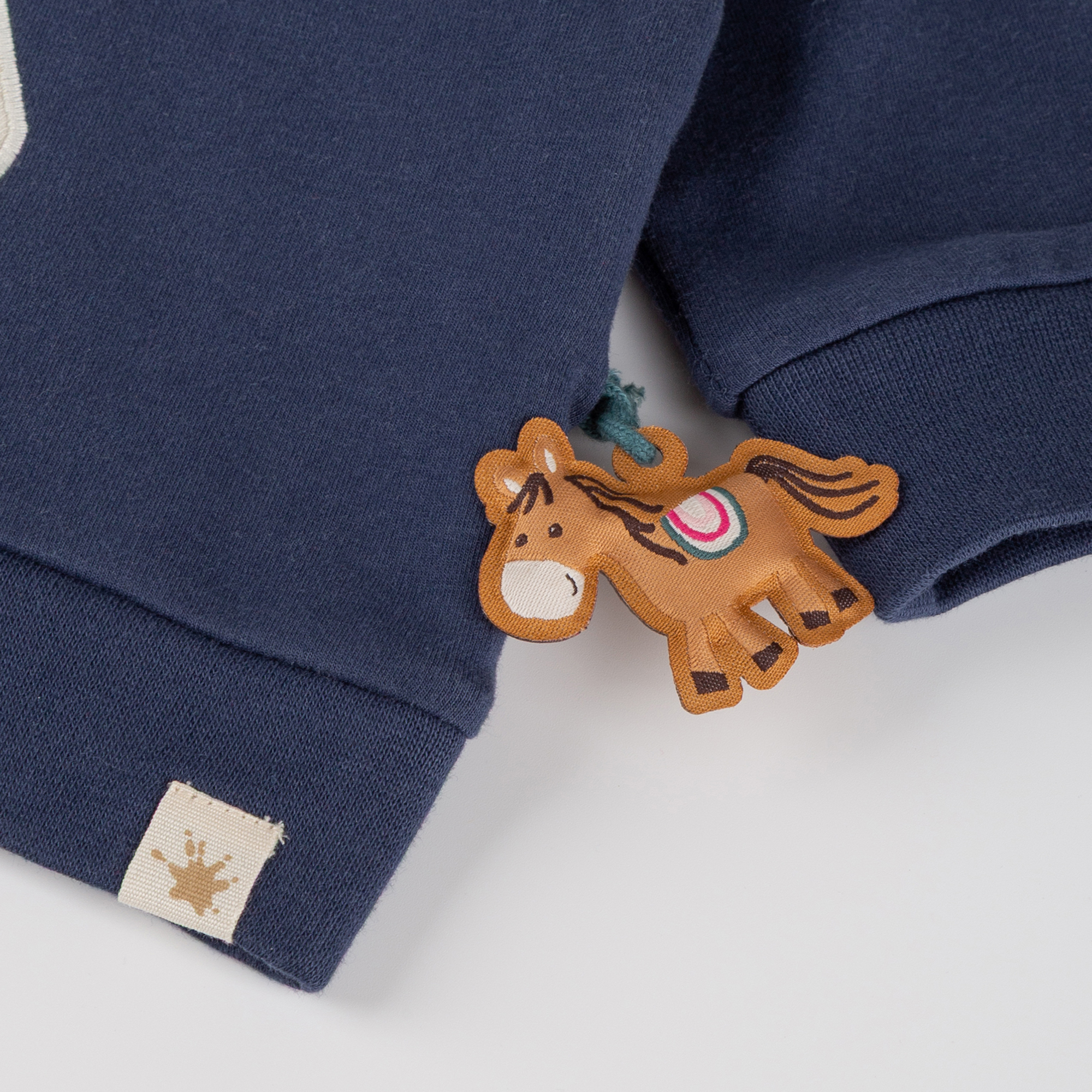 Baby Sweatshirt Pony Love, dunkelblau