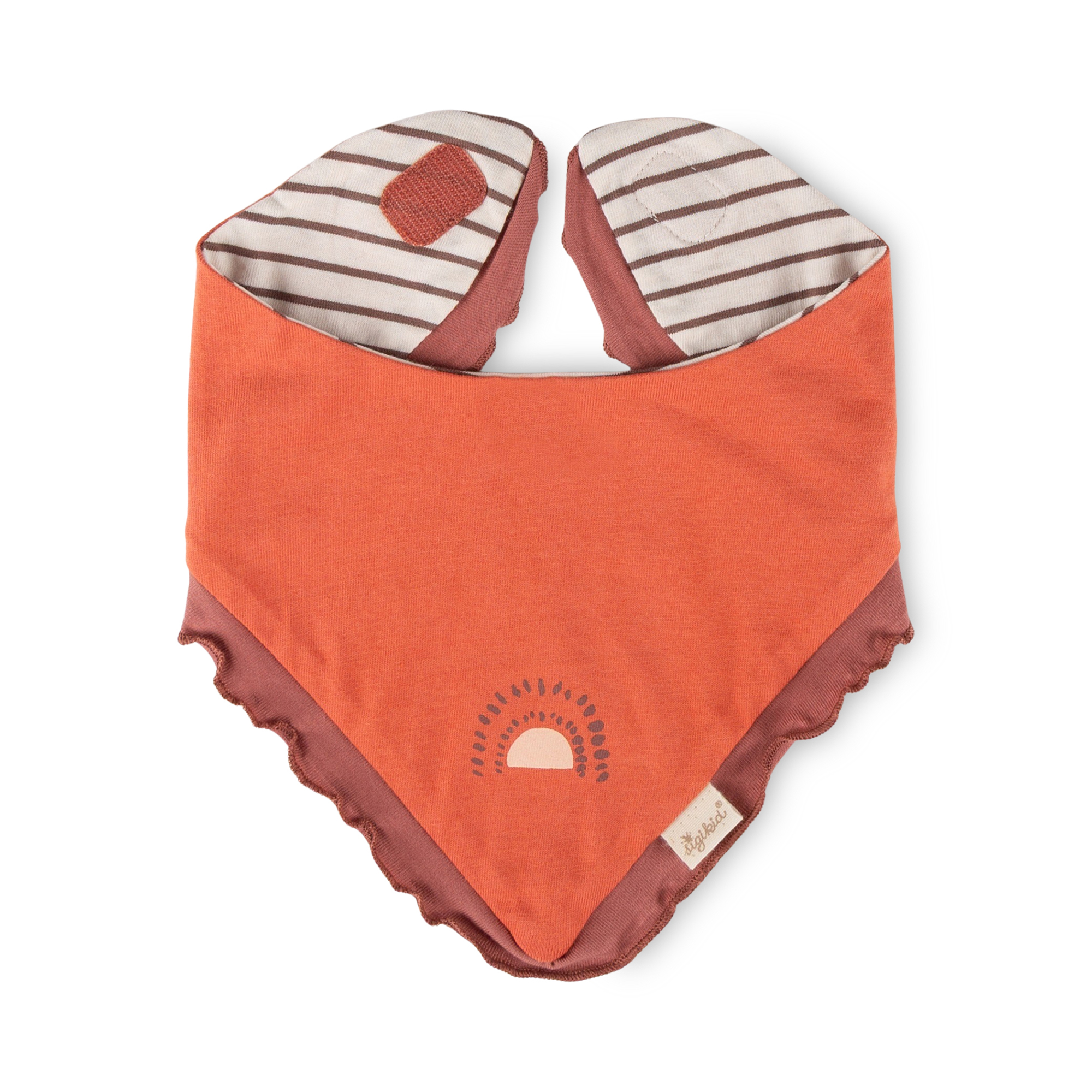 Reversible baby bandana bib Savanne