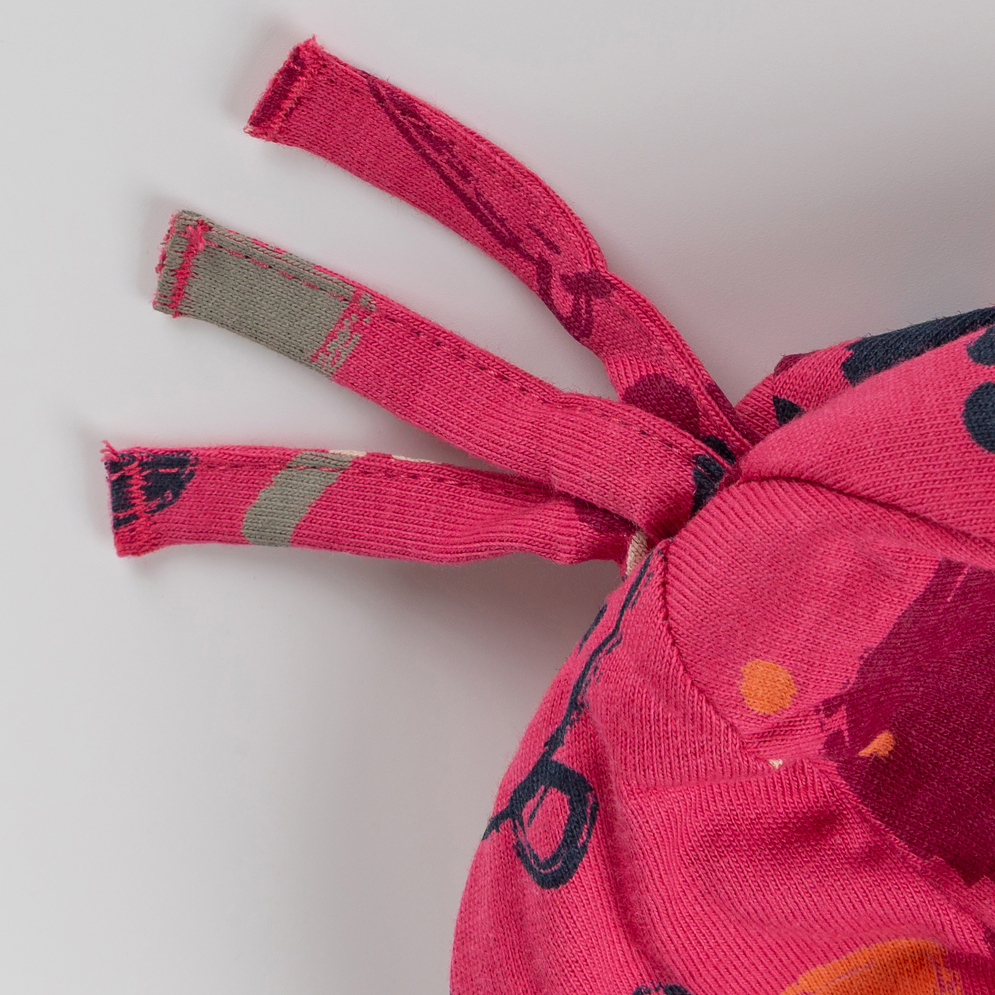 Organic cotton baby beanie hat Fancy Forest