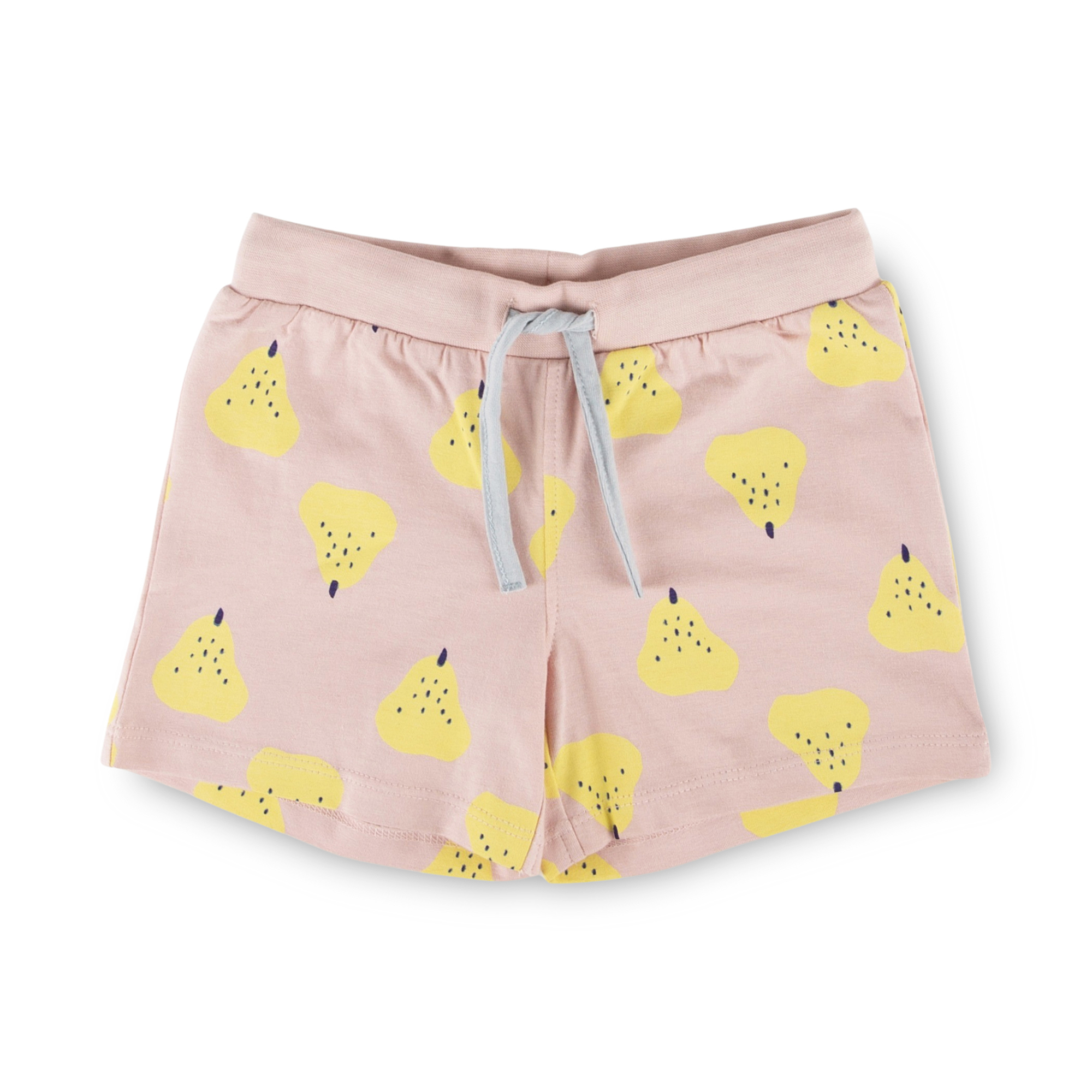 Children's shorty pyjamas fruit, pastel blue/pink