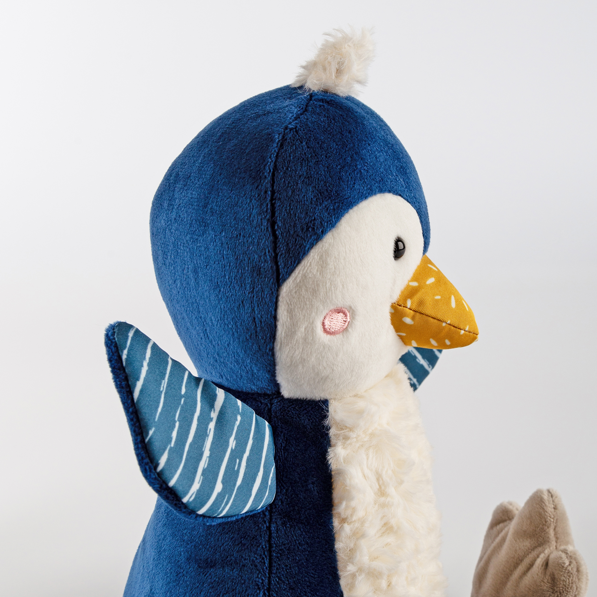 Plush toy penguin, Patchwork Sweety